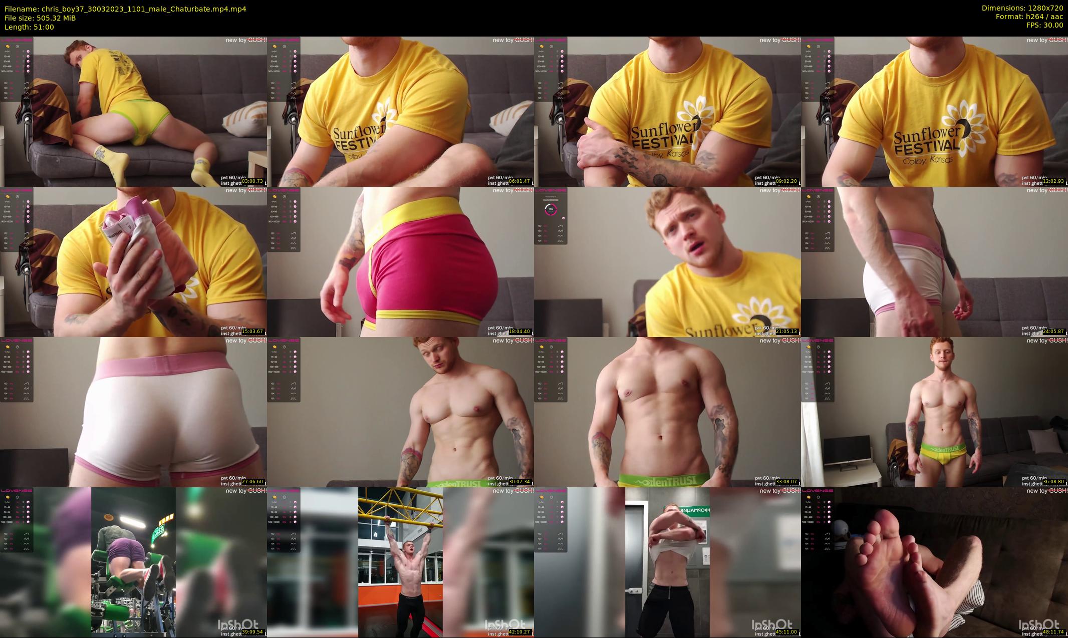 chris_boy37 — 51 minute Chaturbate male cam show recording, 720p, Mar 30, 2023