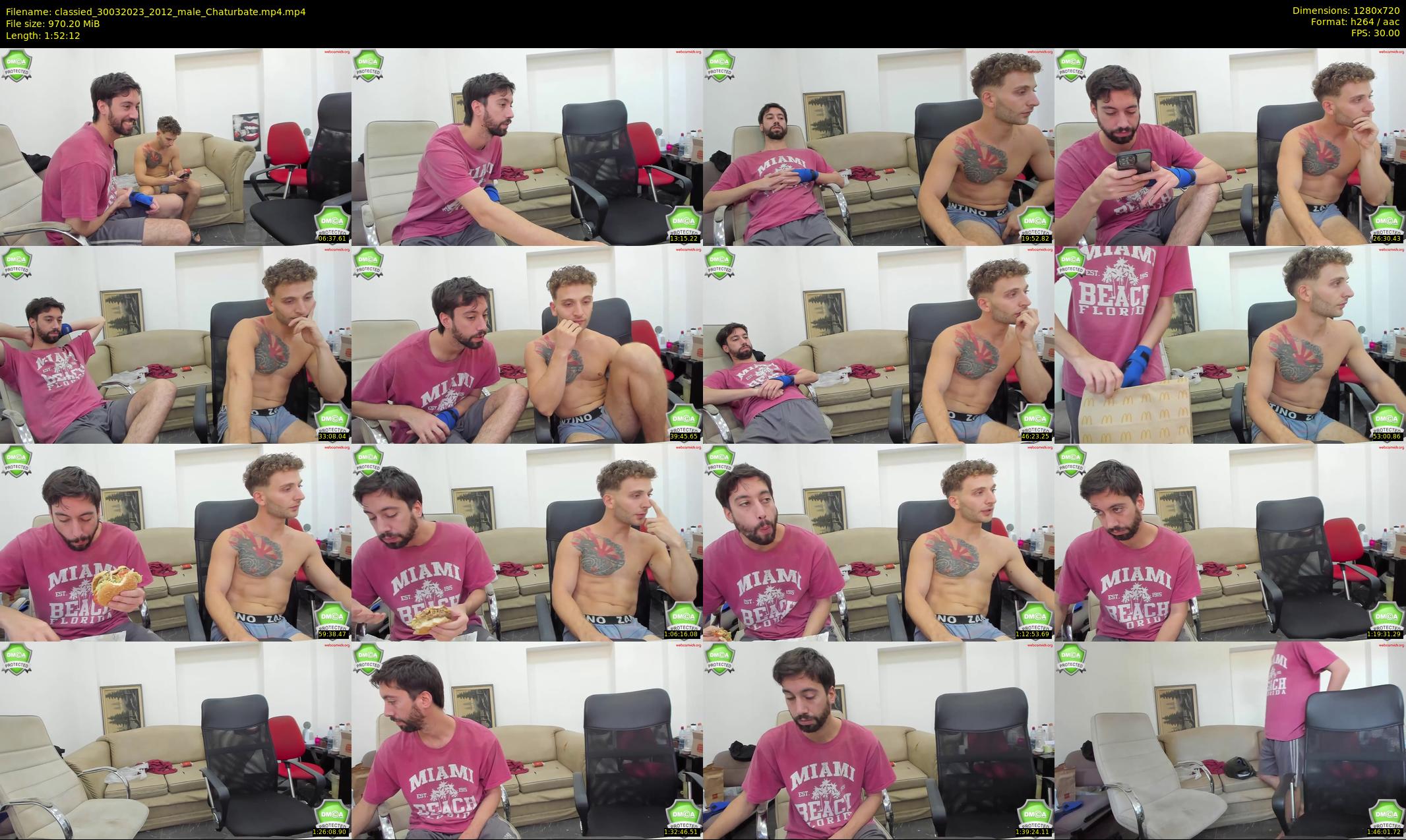 classied — 113 minute Chaturbate male cam show recording, 720p, Mar 30, 2023