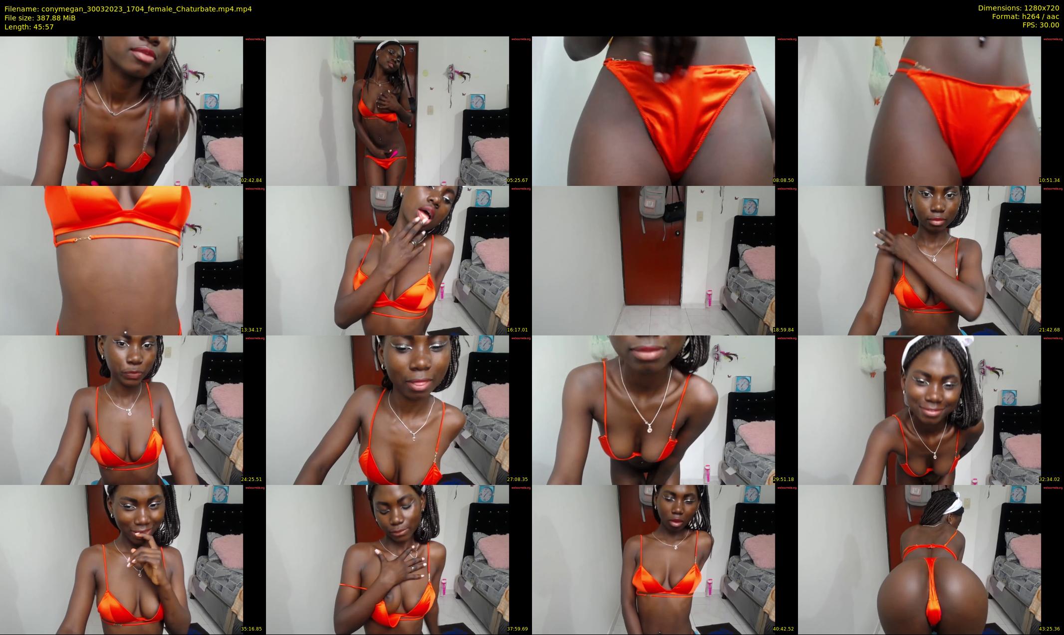 conymegan — 46 minute Chaturbate female cam show recording, 720p, Mar 30, 2023