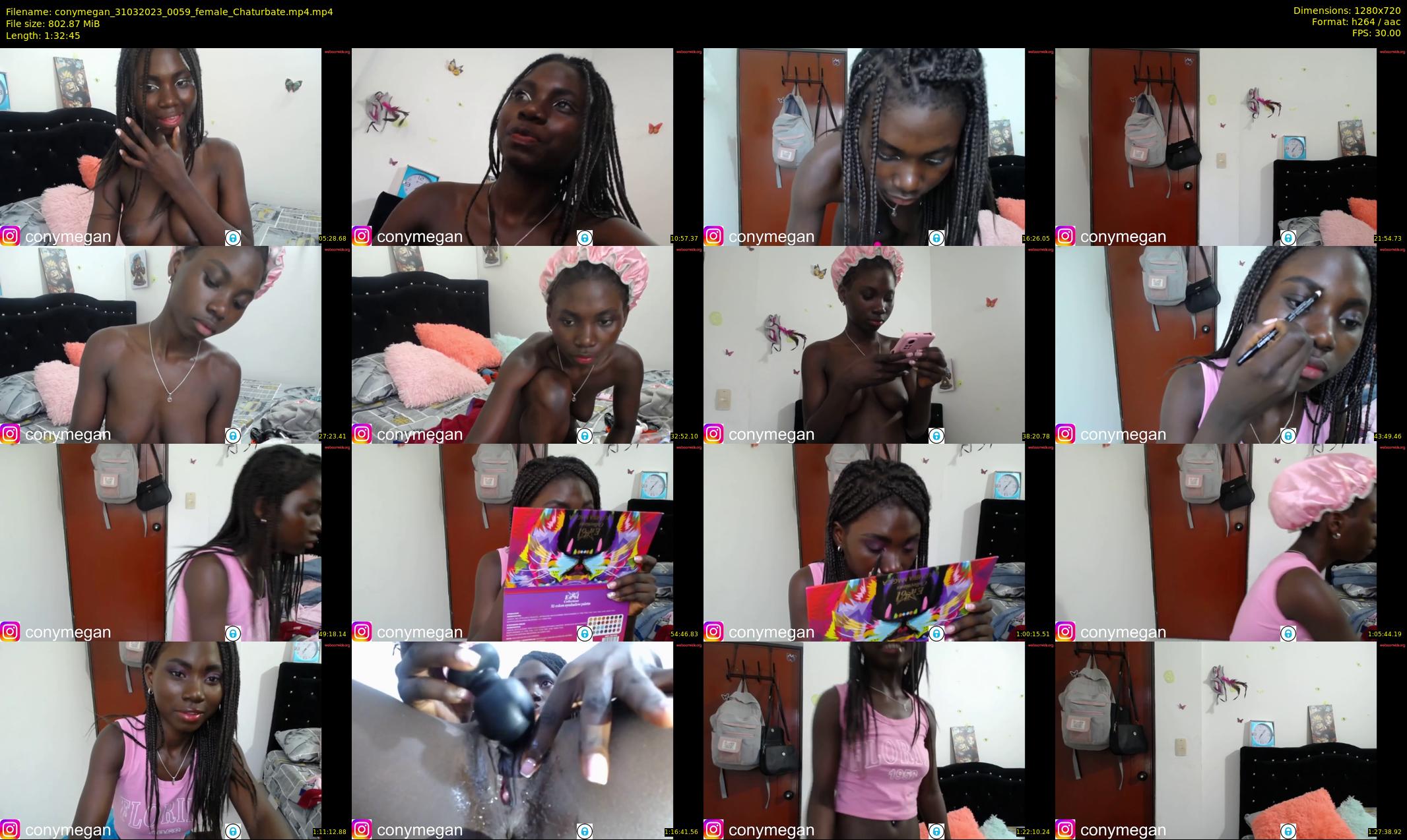 conymegan — 93 minute Chaturbate female cam show recording, 720p, Mar 31, 2023