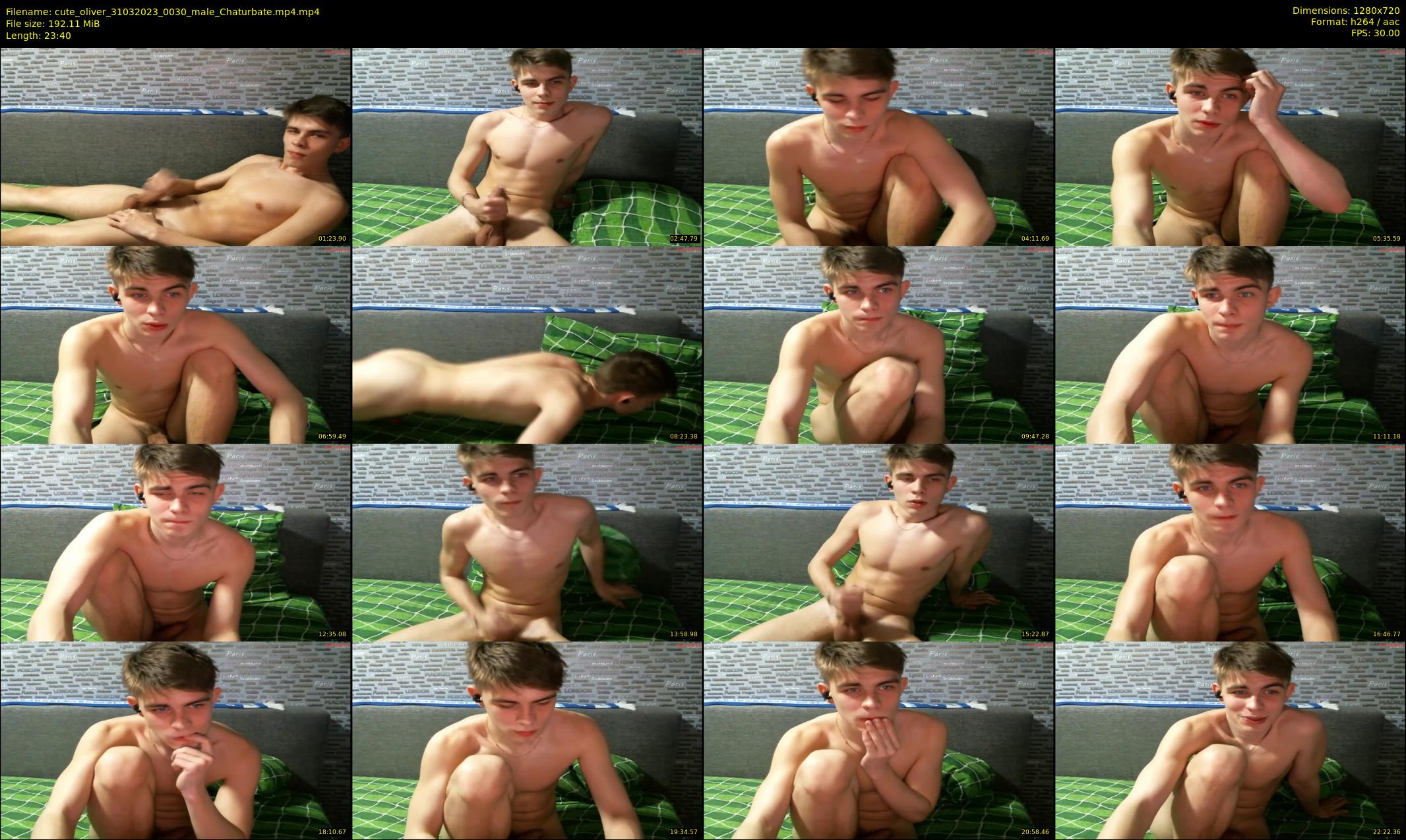 cute_oliver — 24 minute Chaturbate male cam show recording, 720p, Mar 31, 2023