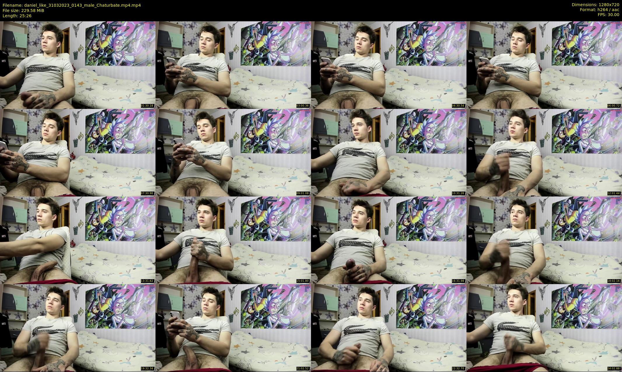 daniel_like — 26 minute Chaturbate male cam show recording, 720p, Mar 31, 2023