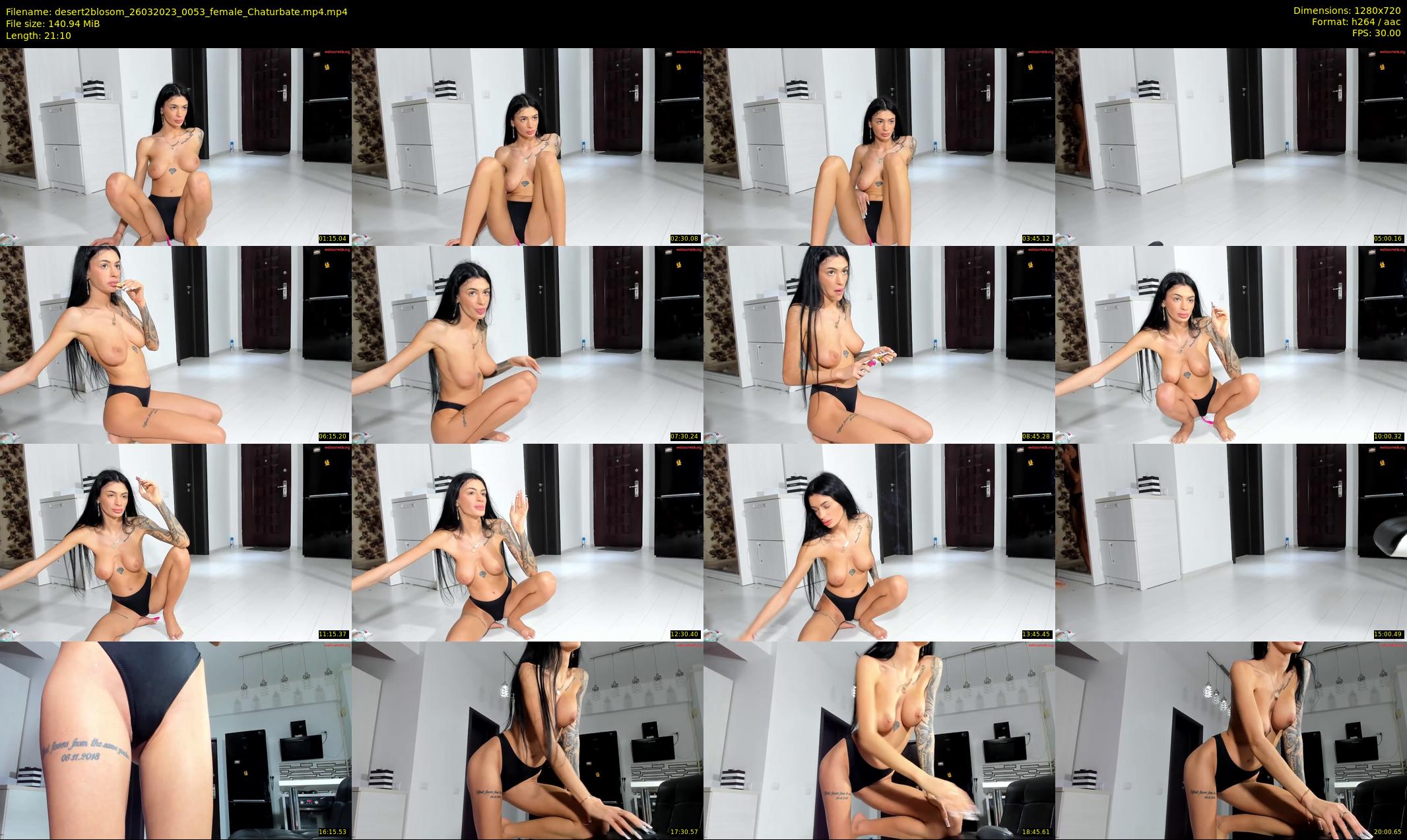 desert2blosom — 22 minute Chaturbate female cam show recording, 720p, Mar 26, 2023