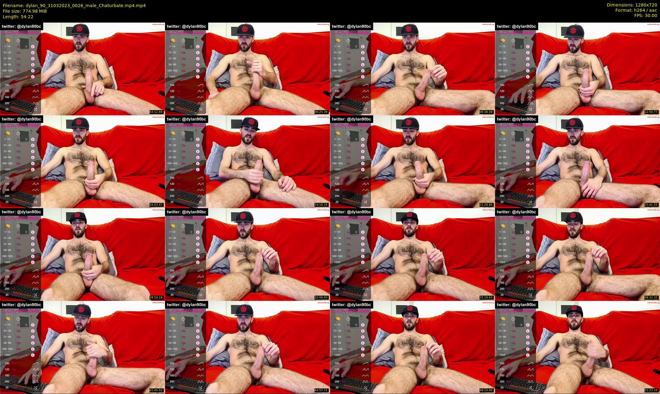 dylan_90 — 55 minute Chaturbate male cam show recording, 720p, Mar 31, 2023