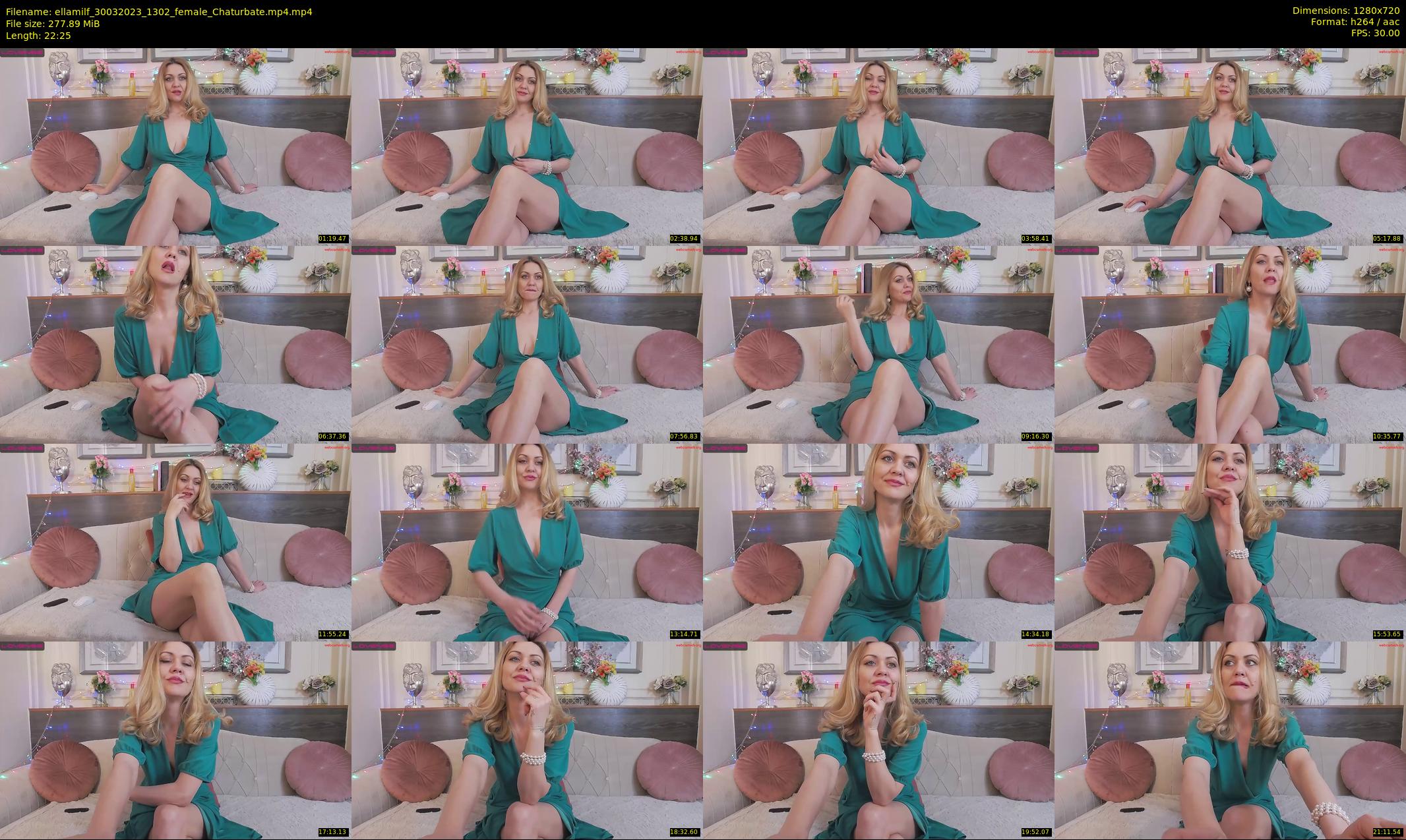ellamilf — 23 minute Chaturbate female cam show recording, 720p, Mar 30, 2023