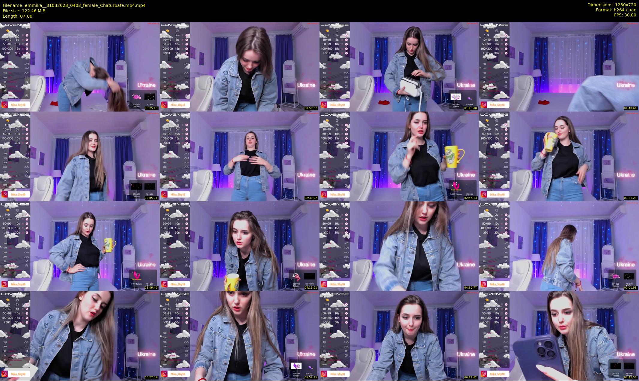 emmika_ — 8 minute Chaturbate female cam show recording, 720p, Mar 31, 2023
