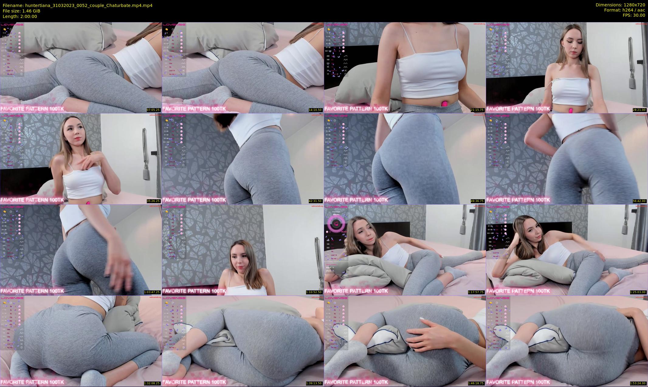 huntertiana — 120 minute Chaturbate female cam show recording, 720p, Mar 31, 2023