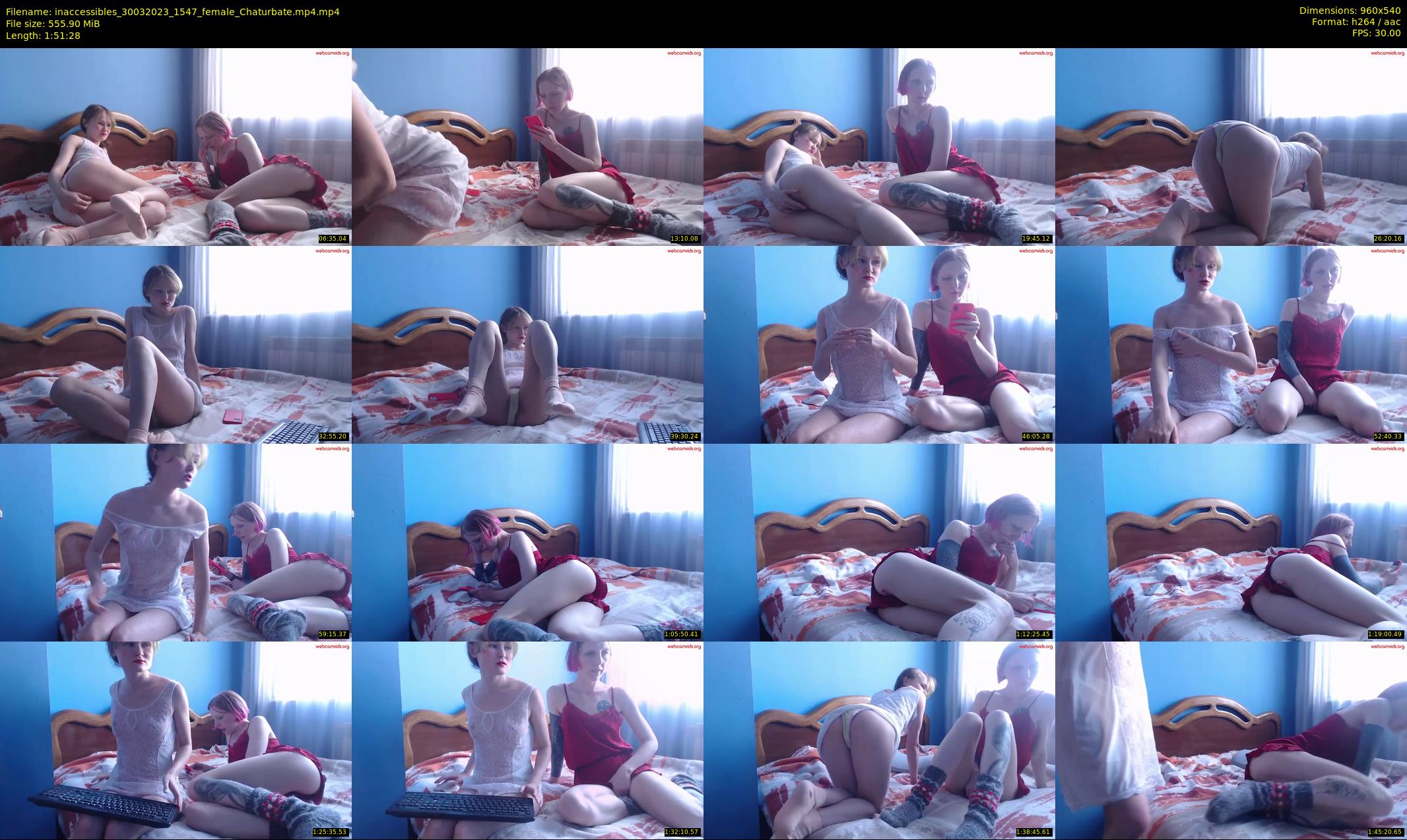 inaccessibles — 112 minute Chaturbate female cam show recording, 480p, Mar 30, 2023