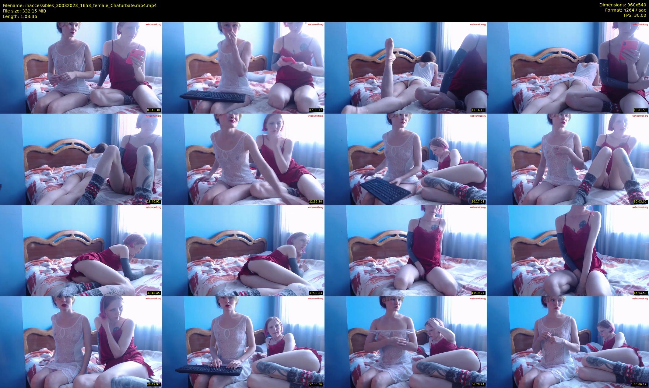 inaccessibles — 64 minute Chaturbate female cam show recording, 480p, Mar 30, 2023