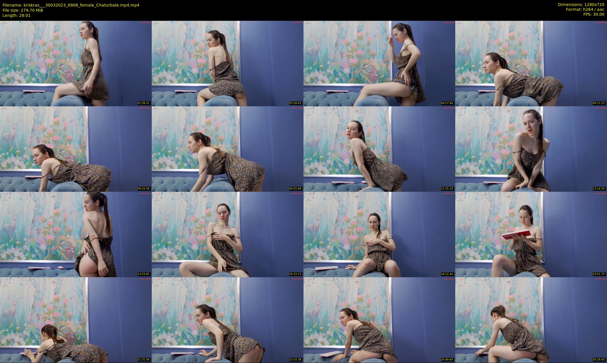 kriskras__ — 29 minute Chaturbate female cam show recording, 720p, Mar 30, 2023