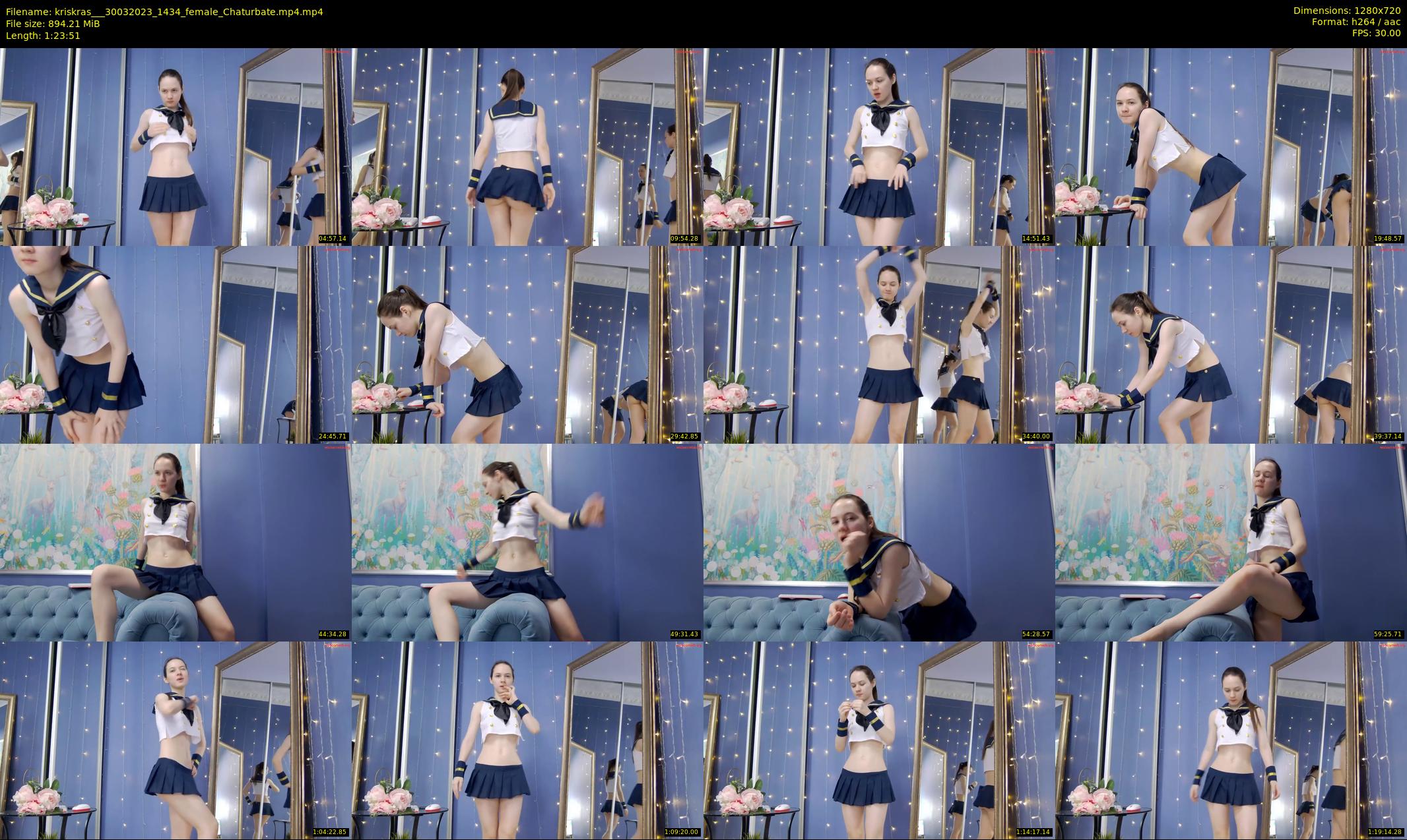 kriskras__ — 84 minute Chaturbate female cam show recording, 720p, Mar 30, 2023