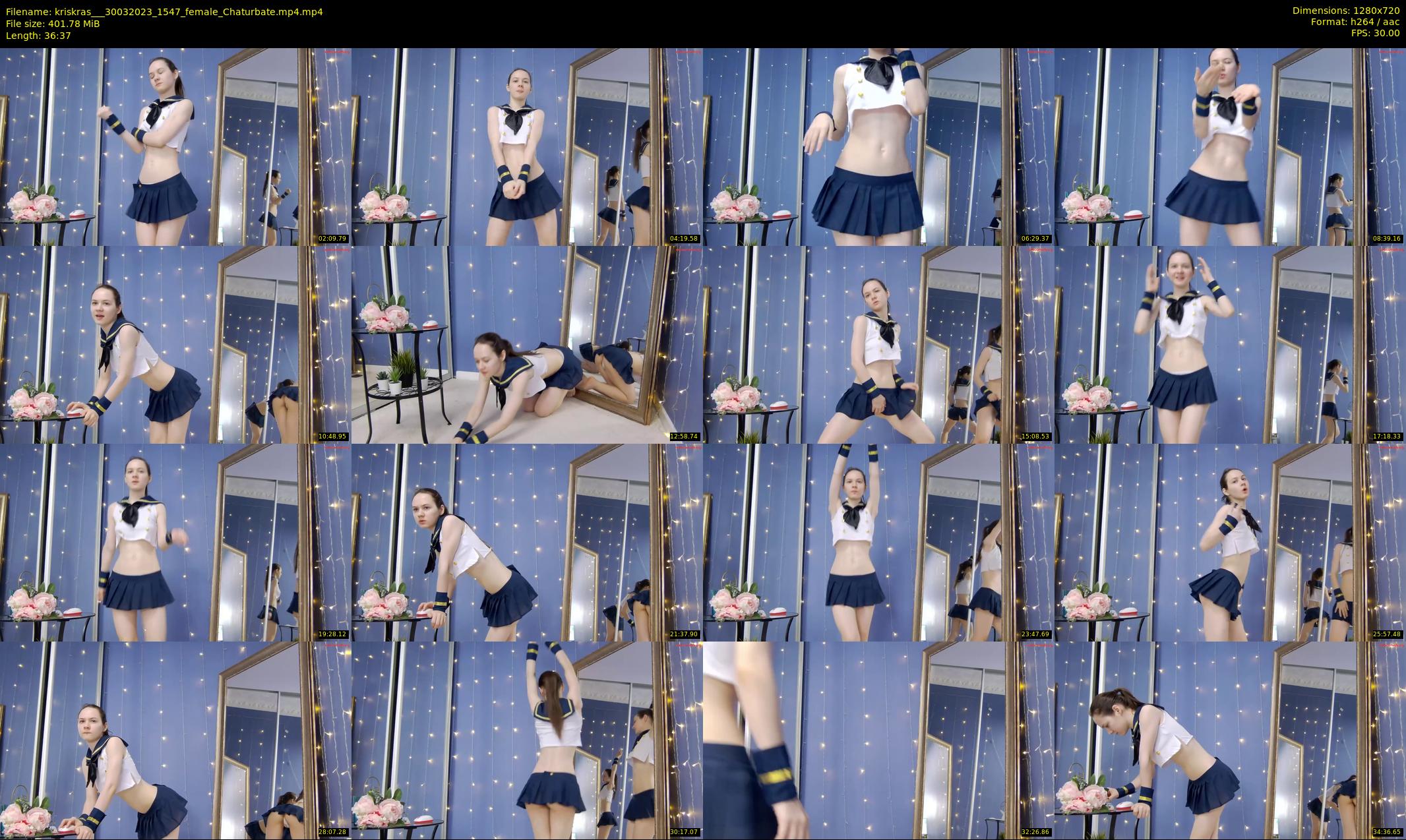 kriskras__ — 37 minute Chaturbate female cam show recording, 720p, Mar 30, 2023