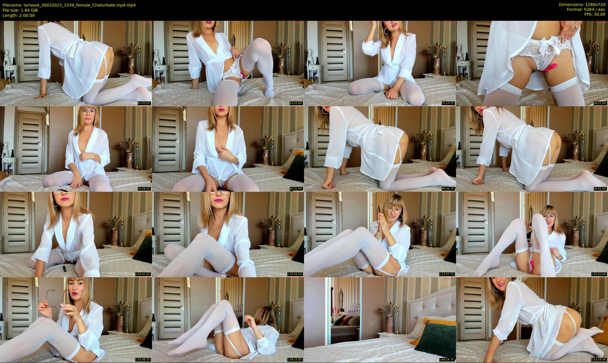 larissa4 — 120 minute Chaturbate female cam show recording, 720p, Mar 30, 2023