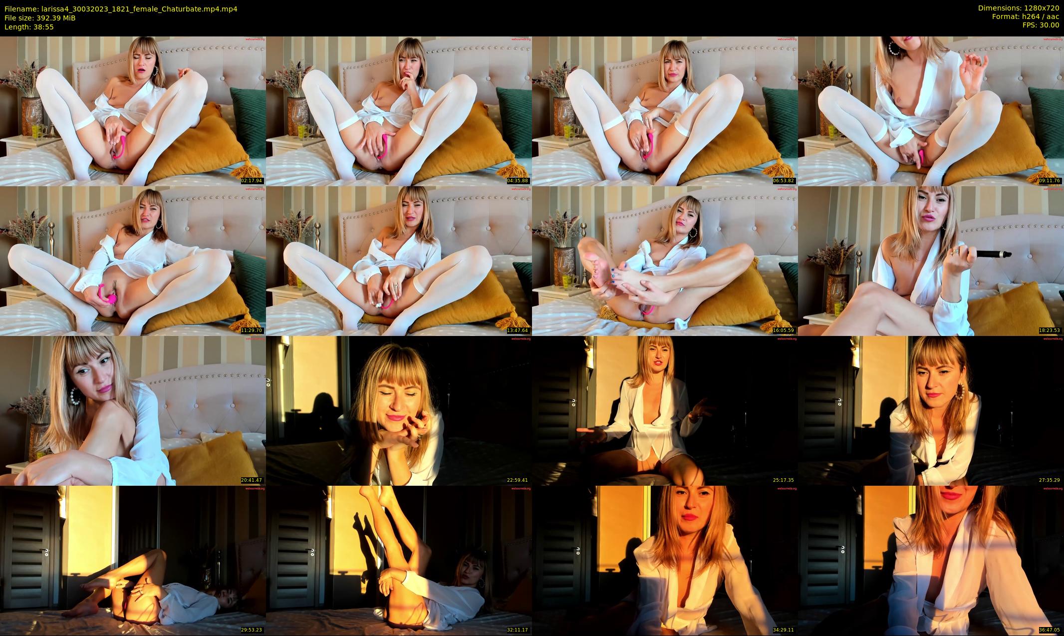 larissa4 — 39 minute Chaturbate female cam show recording, 720p, Mar 30, 2023
