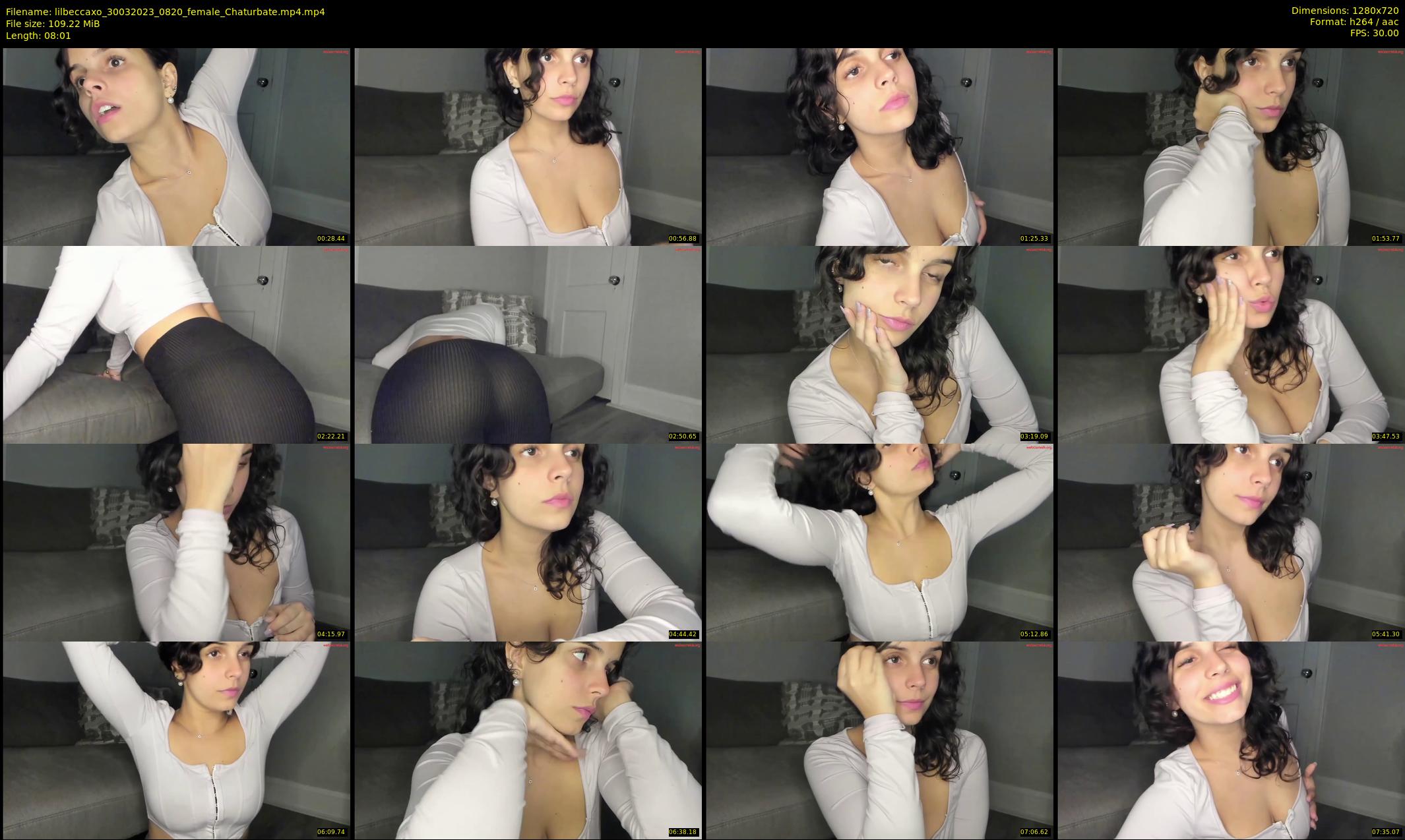 lilbeccaxo — 9 minute Chaturbate female cam show recording, 720p, Mar 30, 2023
