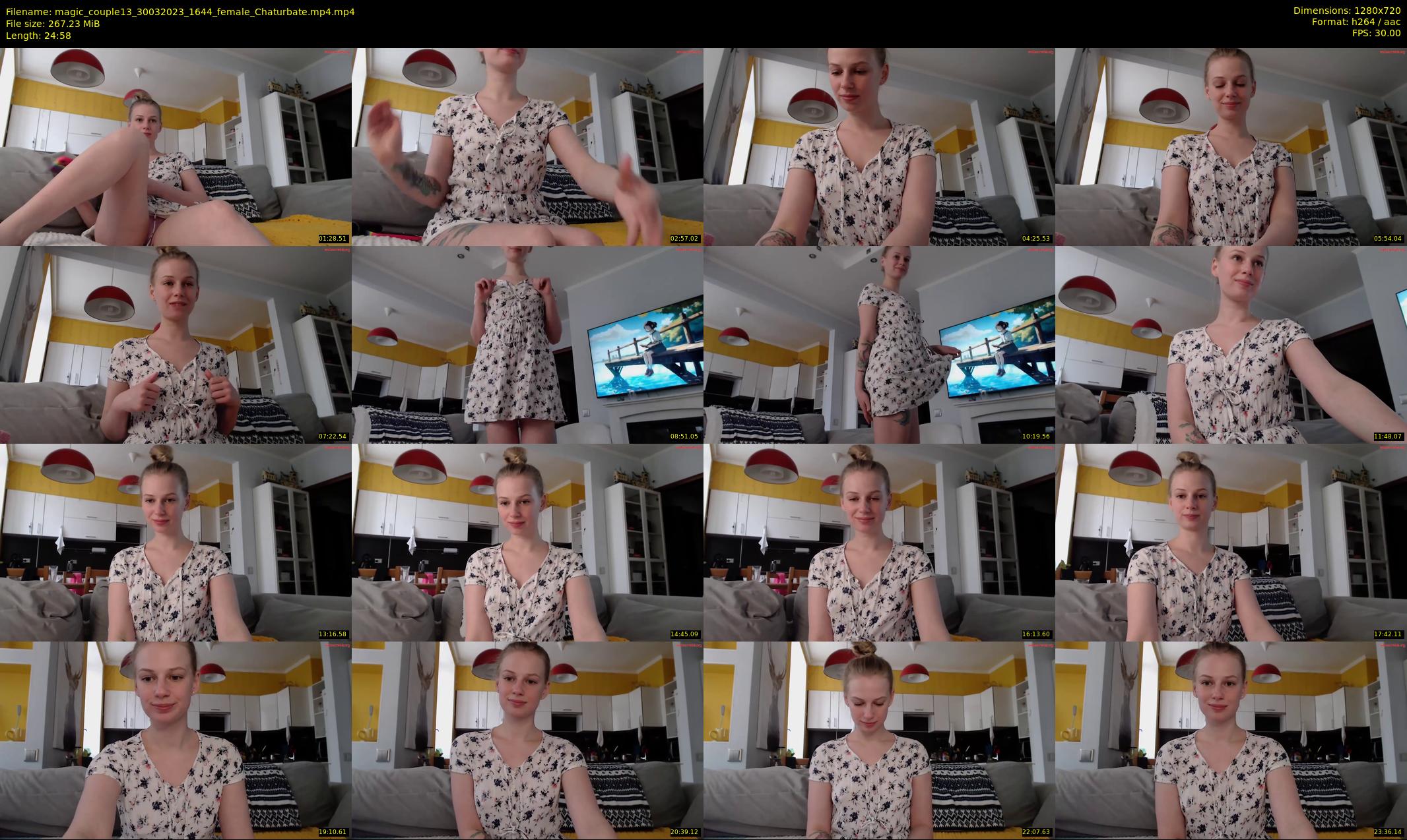 magic_couple13 — 25 minute Chaturbate couple cam show recording, 720p, Mar 30, 2023