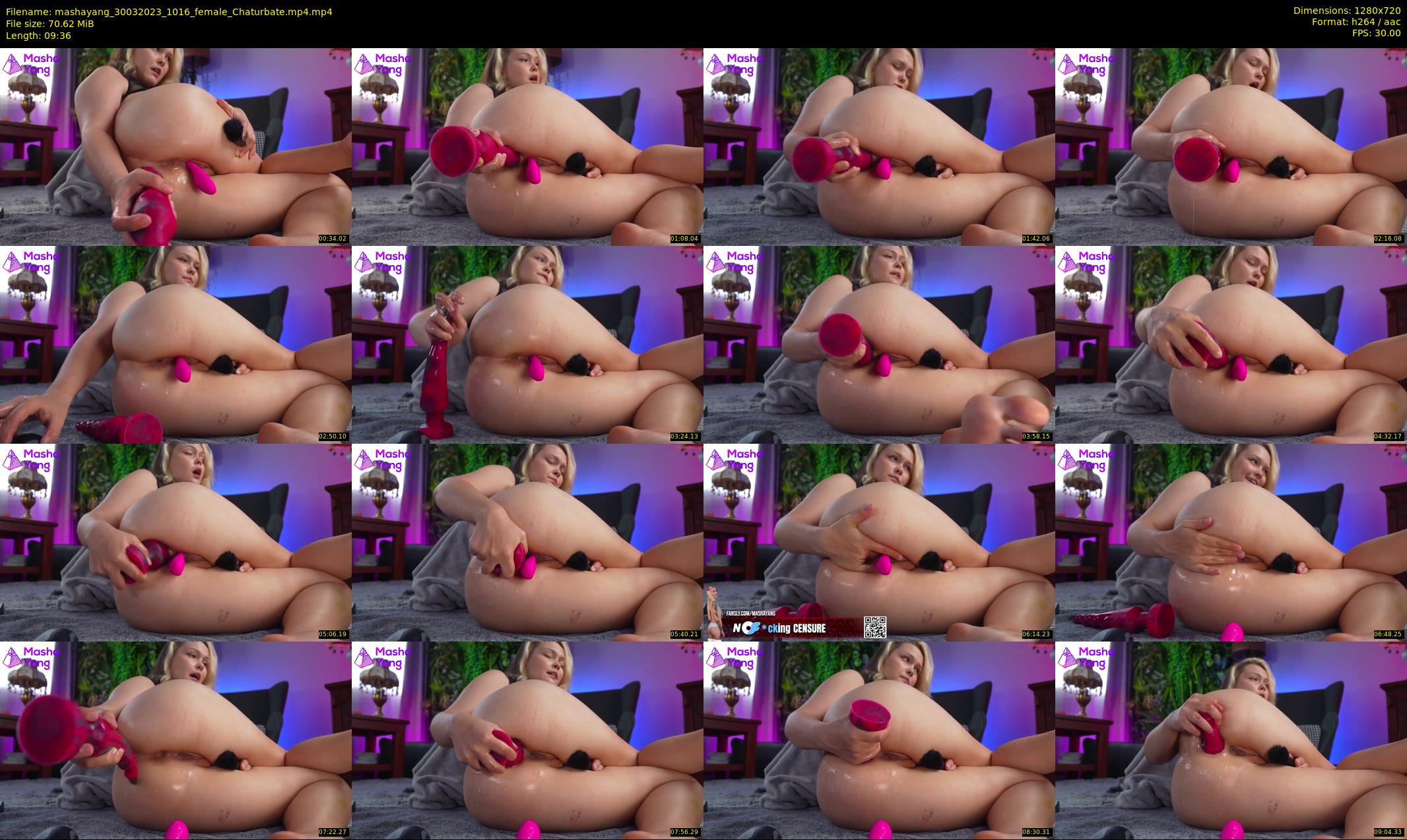 mashayang — 10 minute Chaturbate female cam show recording, 720p, Mar 30, 2023