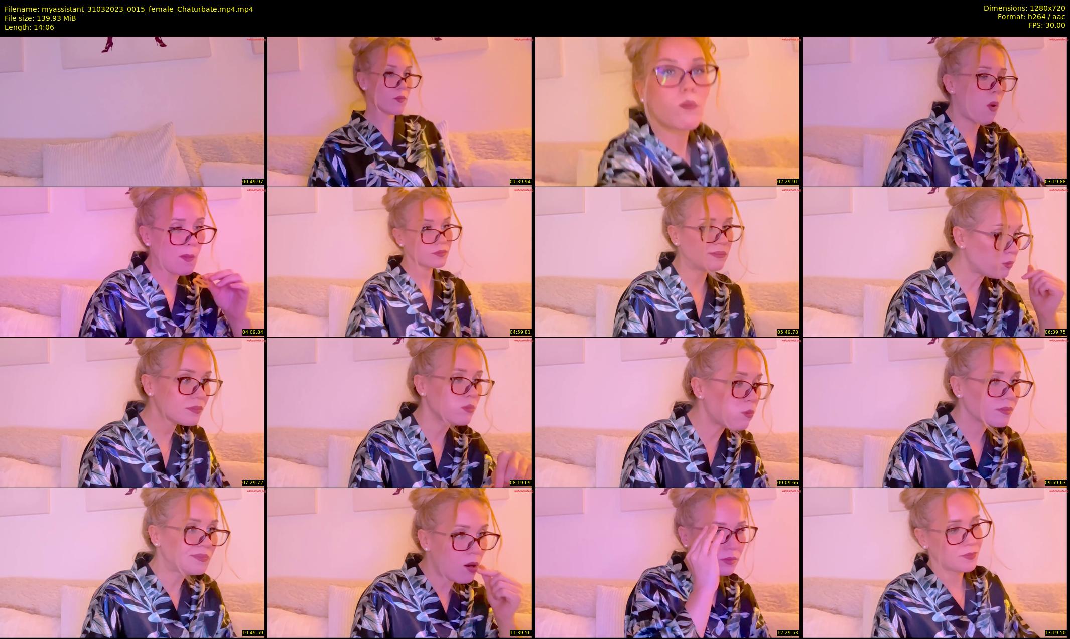myassistant — 15 minute Chaturbate female cam show recording, 720p, Mar 31, 2023