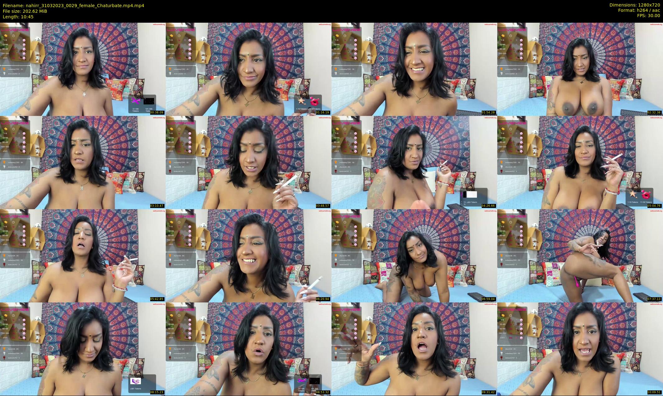 nahirr — 11 minute Chaturbate female cam show recording, 720p, Mar 31, 2023