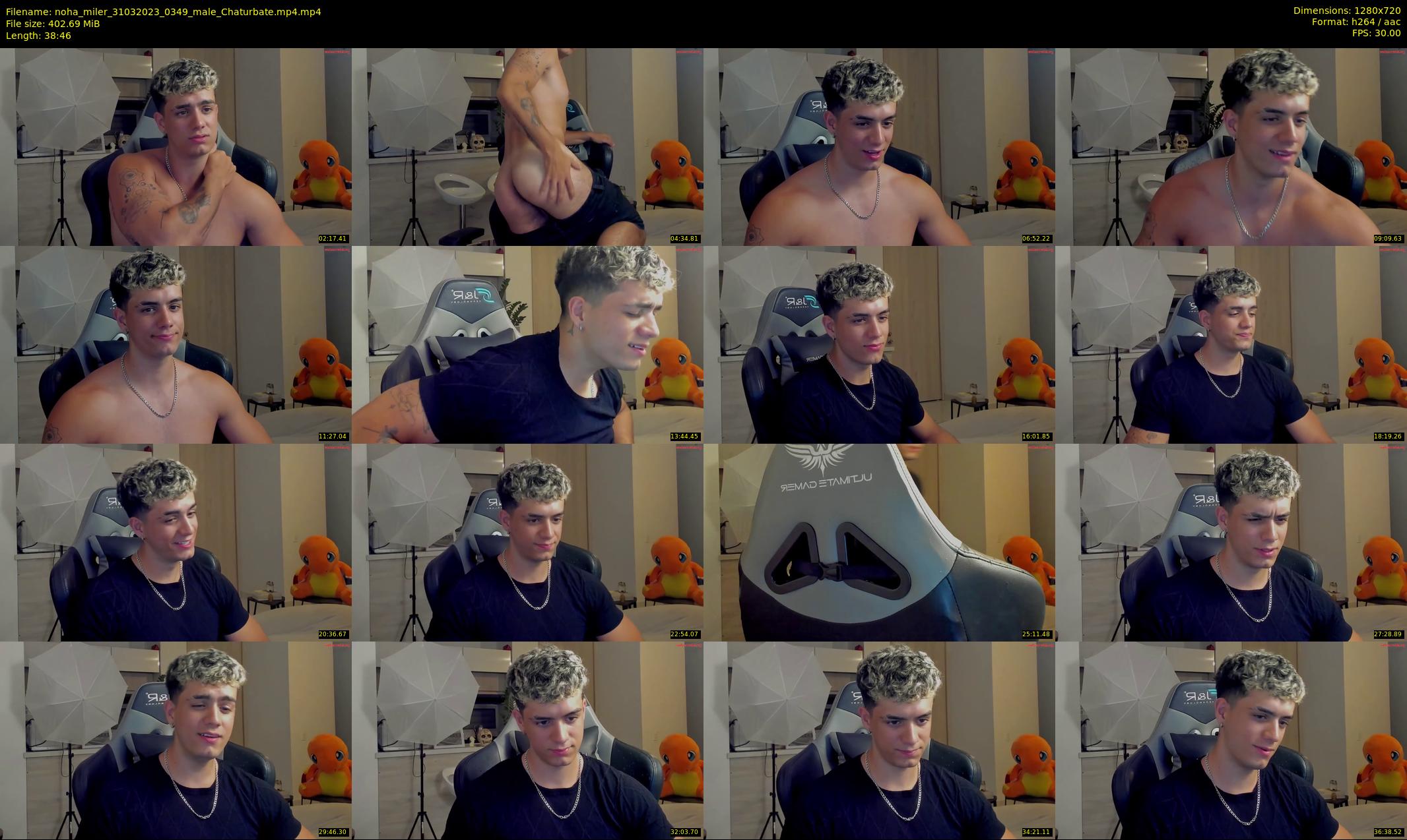 noha_miler — 39 minute Chaturbate male cam show recording, 720p, Mar 31, 2023