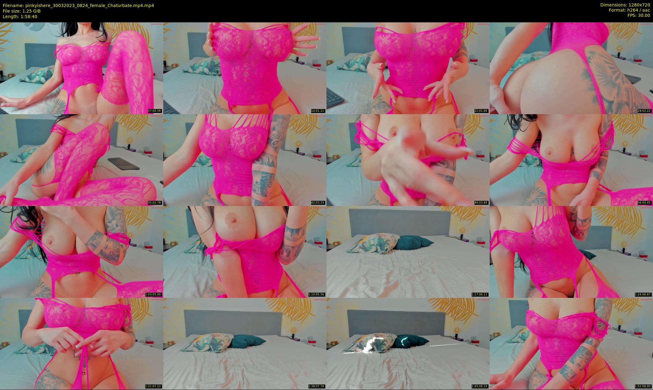 pinkyishere — 119 minute Chaturbate female cam show recording, 720p, Mar 30, 2023