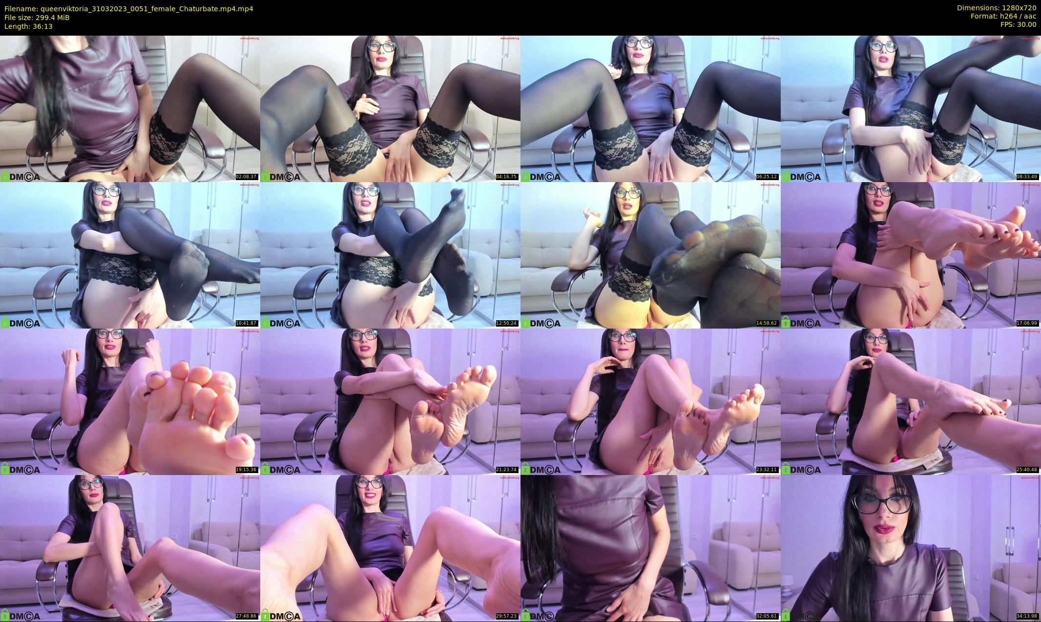 queenviktoria — 37 minute Chaturbate female cam show recording, 720p, Mar 31, 2023