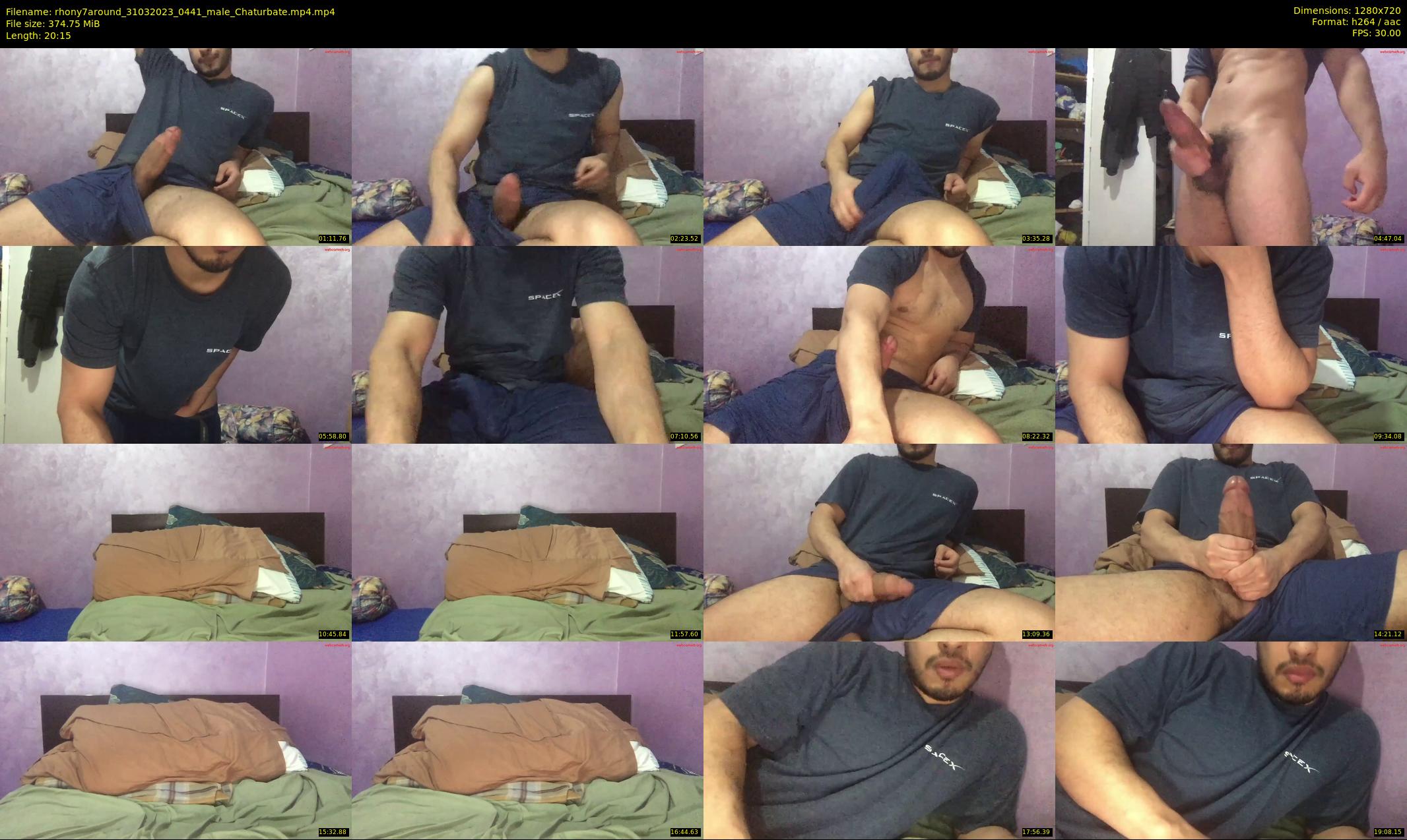 rhony7around — 21 minute Chaturbate male cam show recording, 720p, Mar 31, 2023