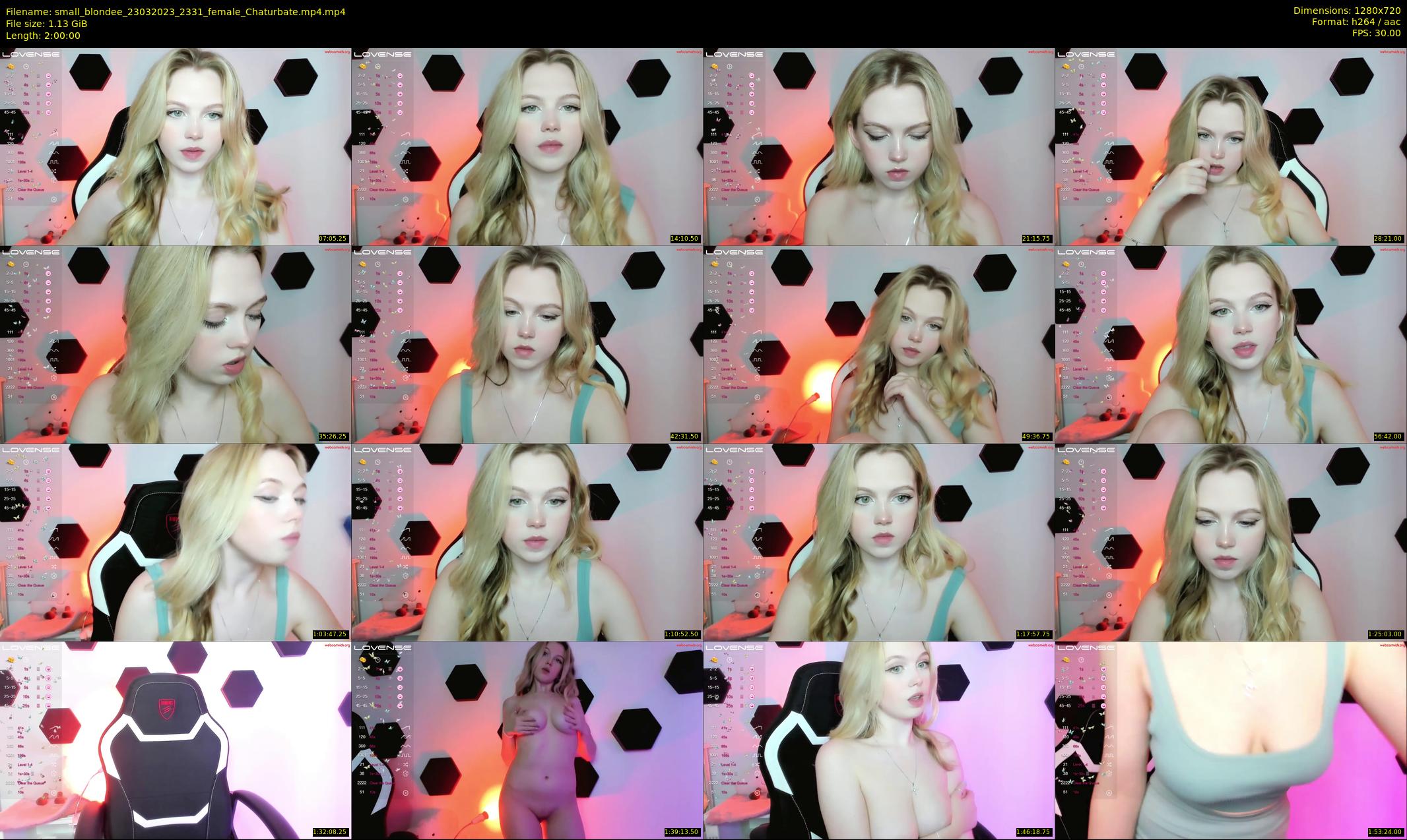 small_blondee — 120 minute Chaturbate female cam show recording, 720p, Mar 23, 2023