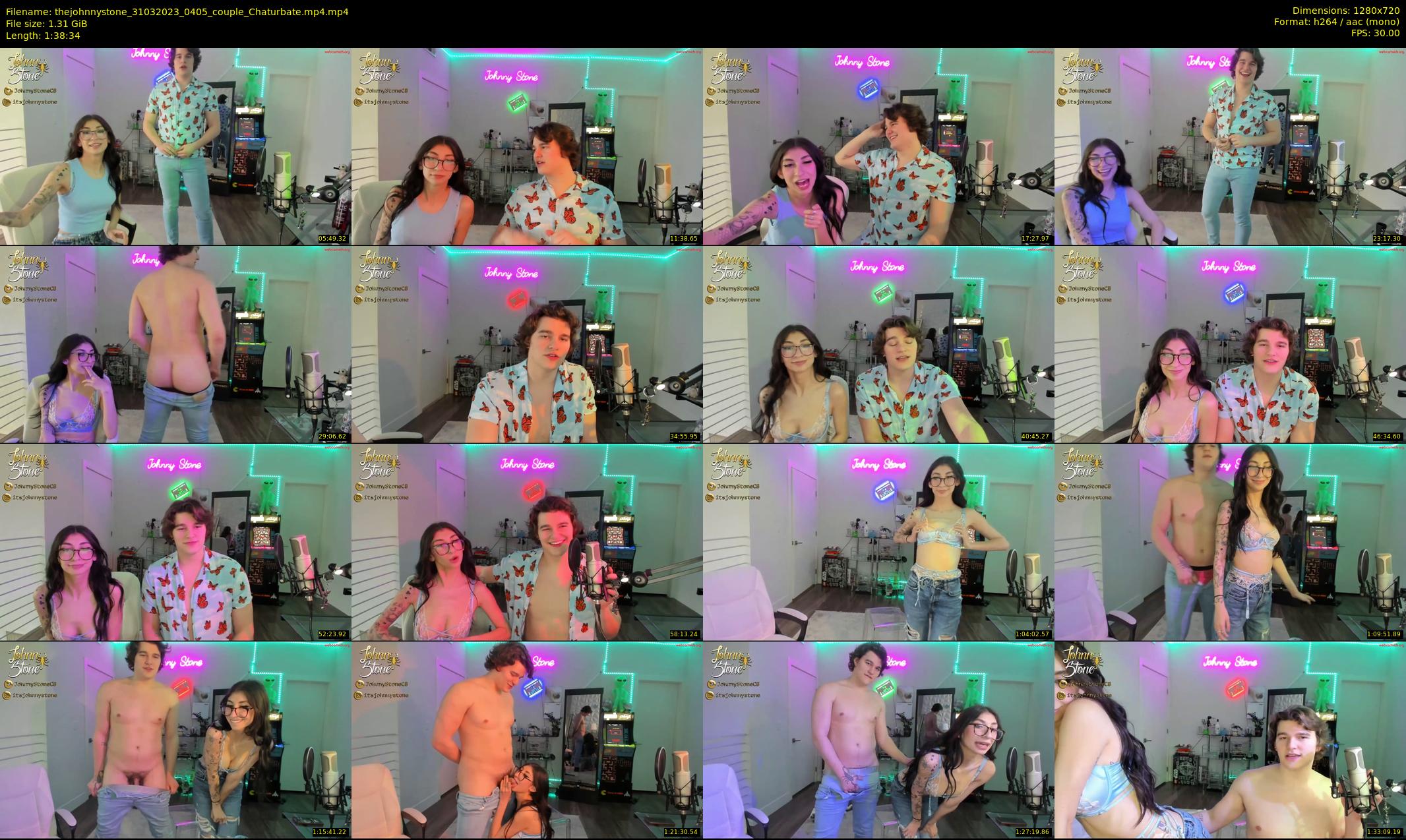thejohnnystone — 99 minute Chaturbate male cam show recording, 720p, Mar 31, 2023