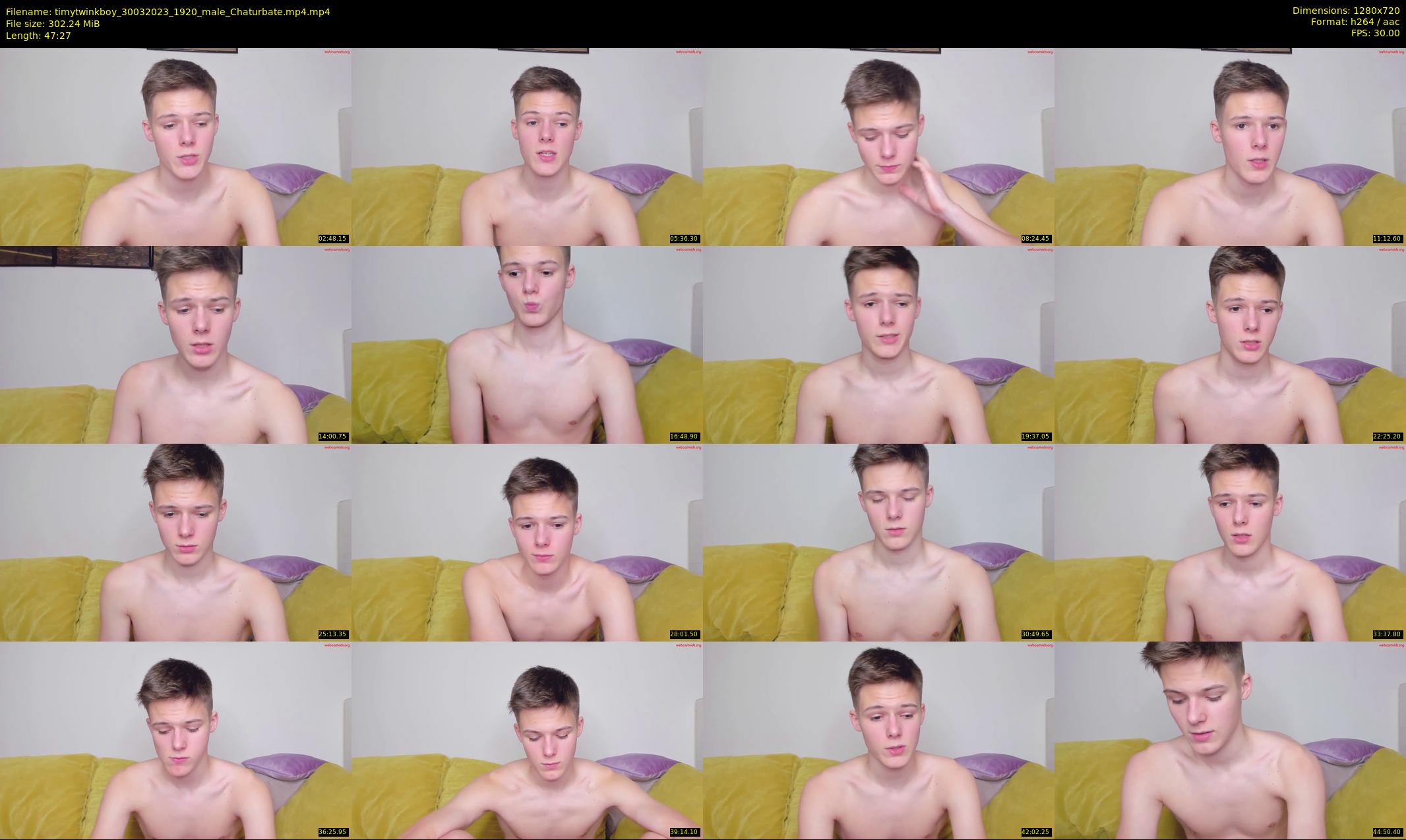 timytwinkboy — 48 minute Chaturbate male cam show recording, 720p, Mar 30, 2023
