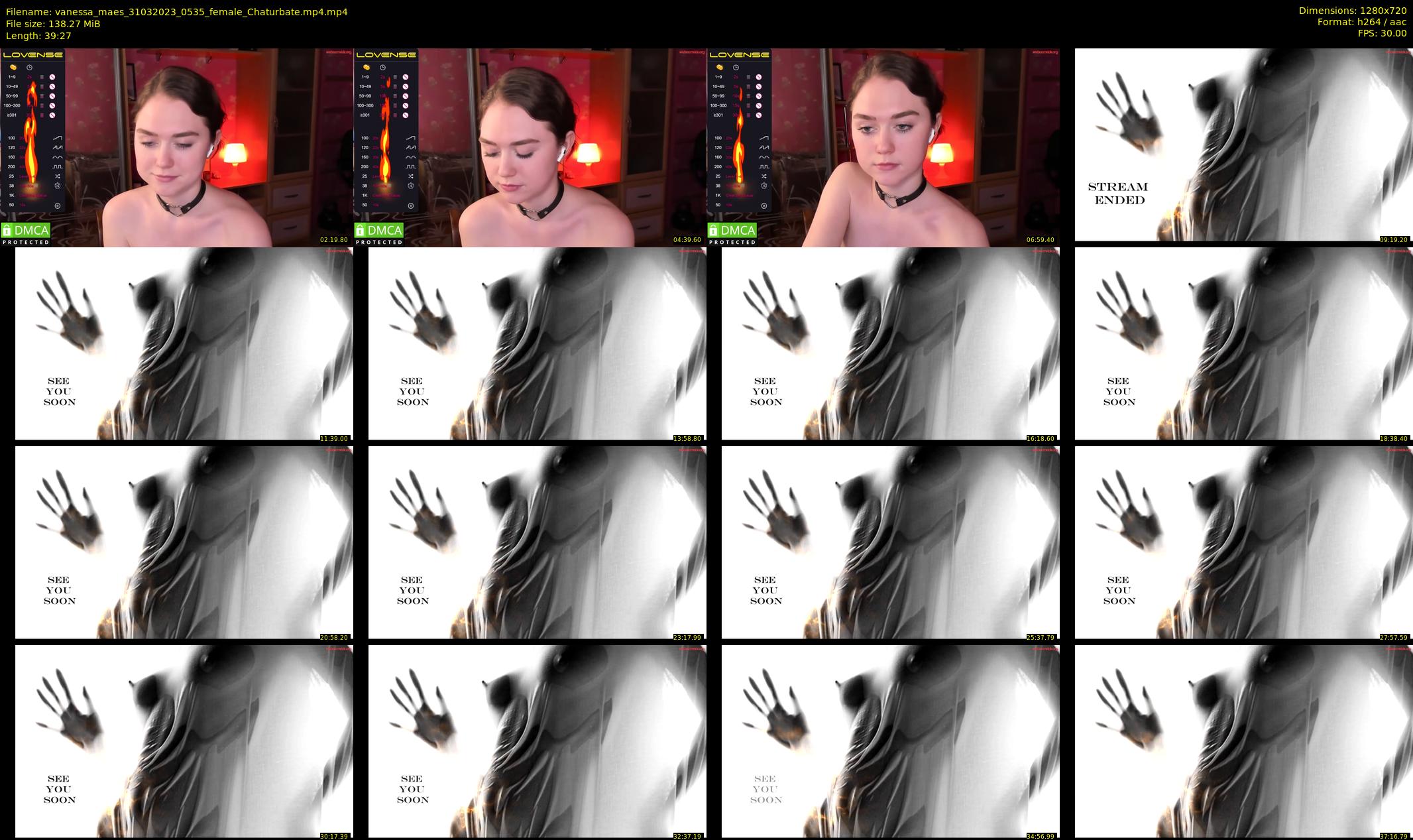 vanessa_maes — 40 minute Chaturbate female cam show recording, 720p, Mar 31, 2023
