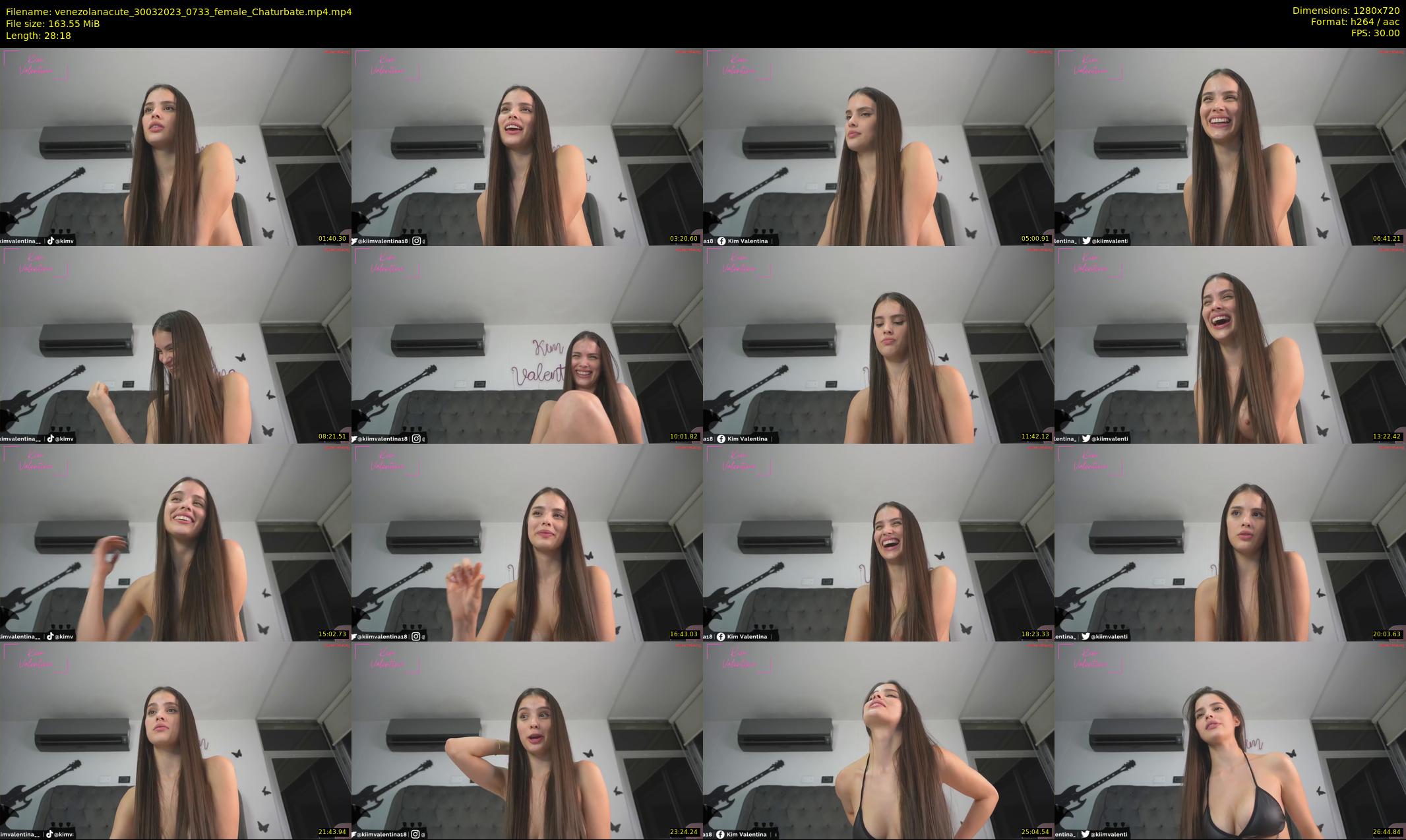venezolanacute — 29 minute Chaturbate female cam show recording, 720p, Mar 30, 2023