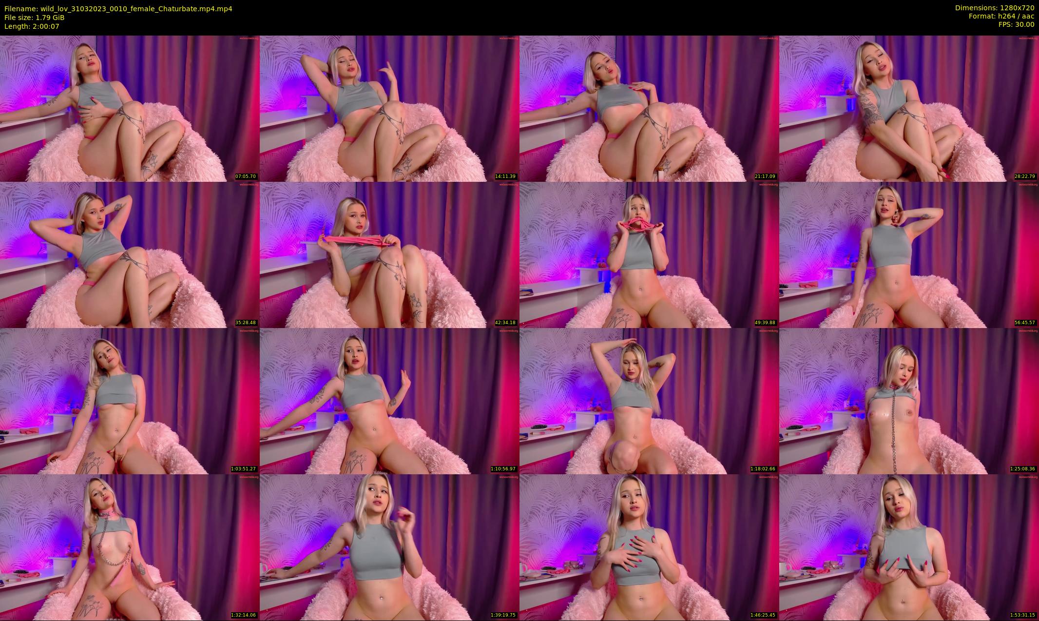 wild_lov — 121 minute Chaturbate female cam show recording, 720p, Mar 31, 2023