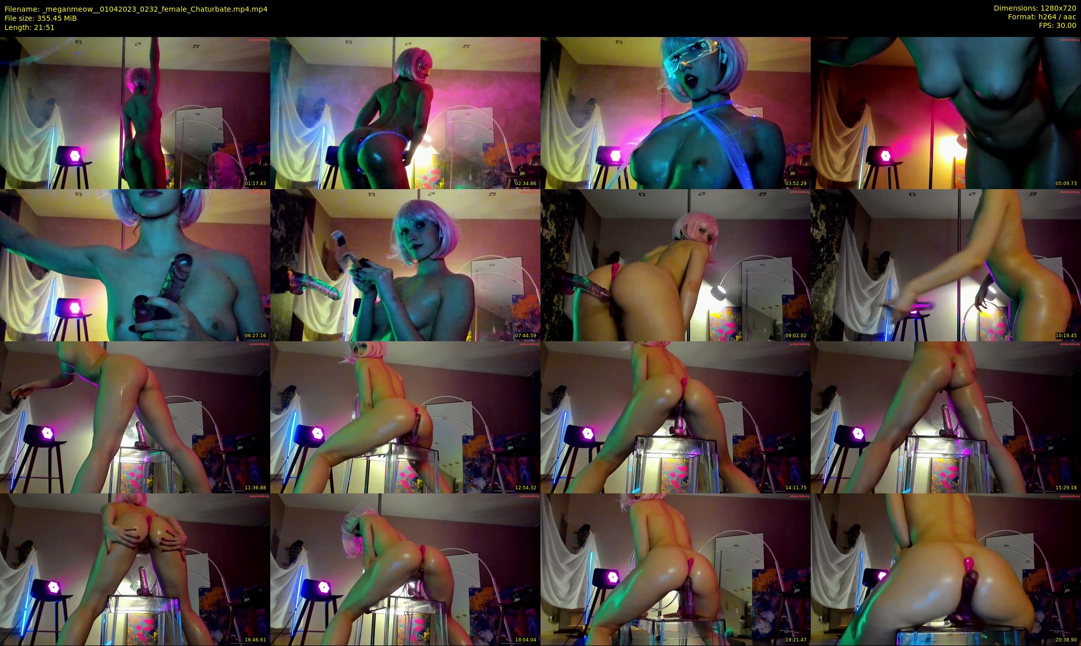 _meganmeow_ — 22 minute Chaturbate female cam show recording, 720p, Apr 1, 2023