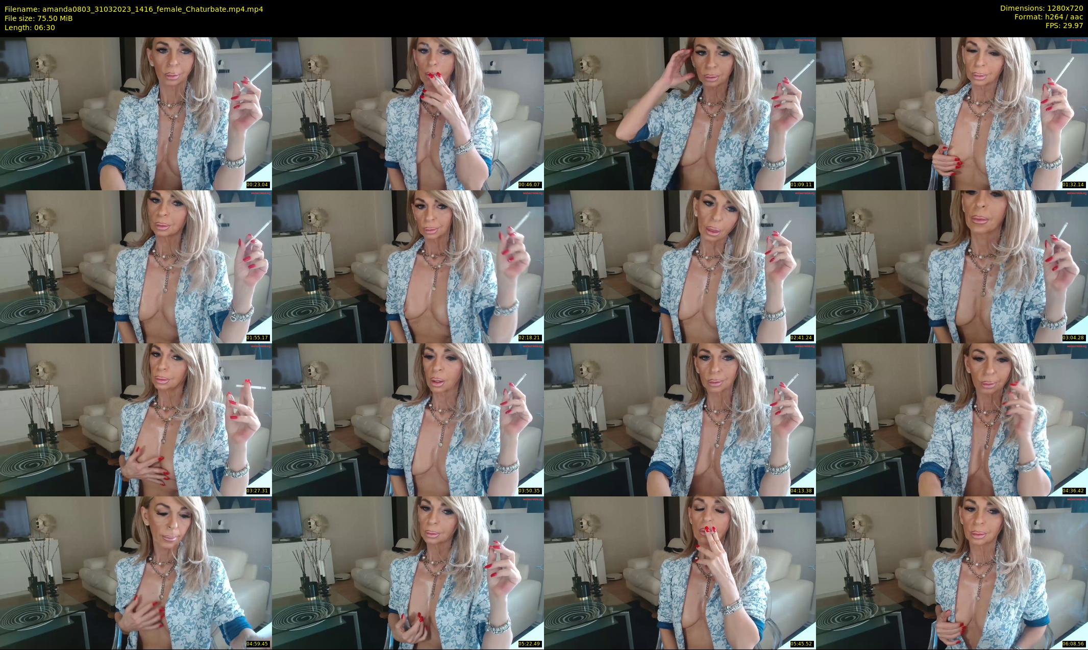 amanda0803 — 7 minute Chaturbate female cam show recording, 720p, Mar 31, 2023