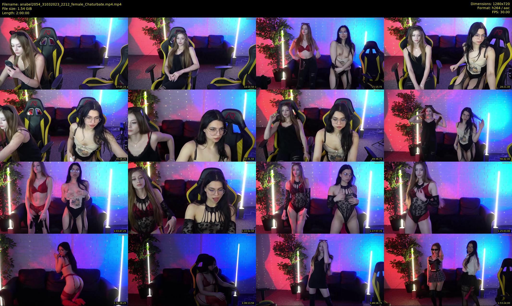 anabel2054 — 120 minute Chaturbate female cam show recording, 720p, Mar 31, 2023