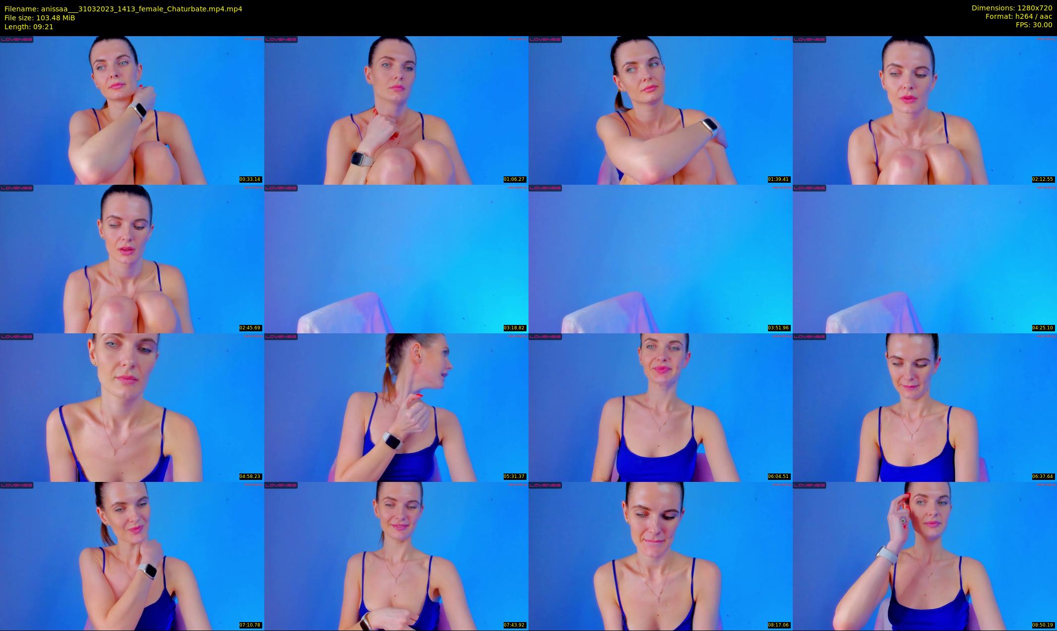 anissaa__ — 10 minute Chaturbate female cam show recording, 720p, Mar 31, 2023