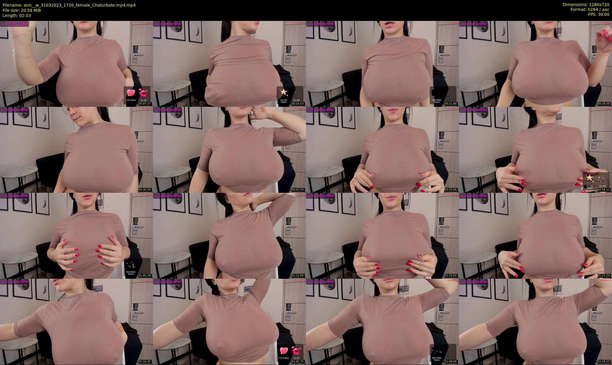 ann__w — 3 minute Chaturbate female cam show recording, 720p, Mar 31, 2023