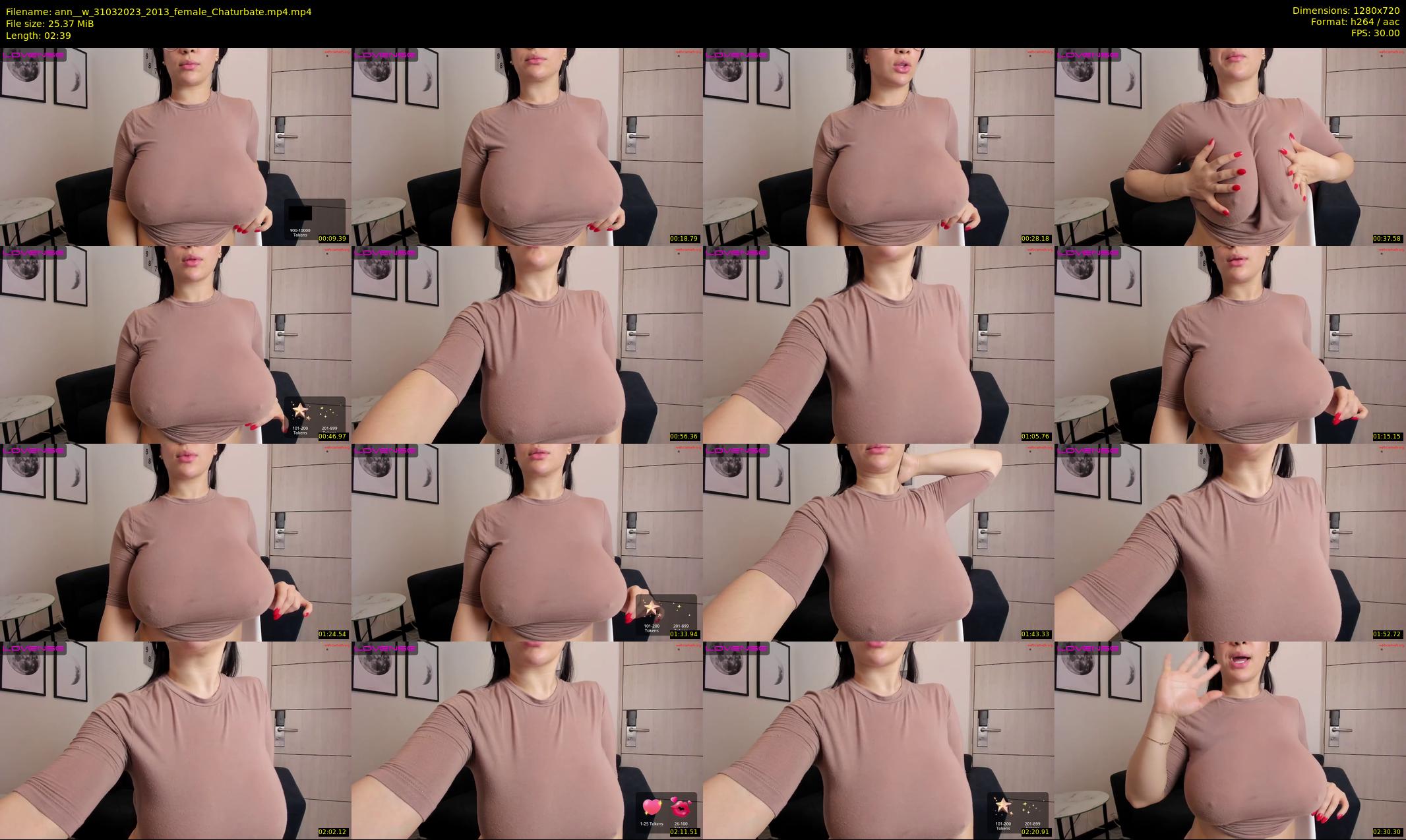 ann__w — 3 minute Chaturbate female cam show recording, 720p, Mar 31, 2023