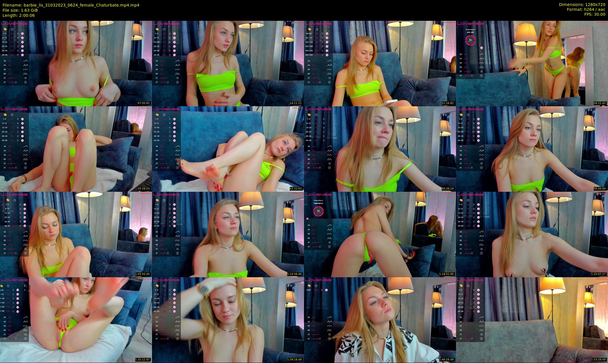 barbie_lis — 121 minute Chaturbate female cam show recording, 720p, Mar 31, 2023