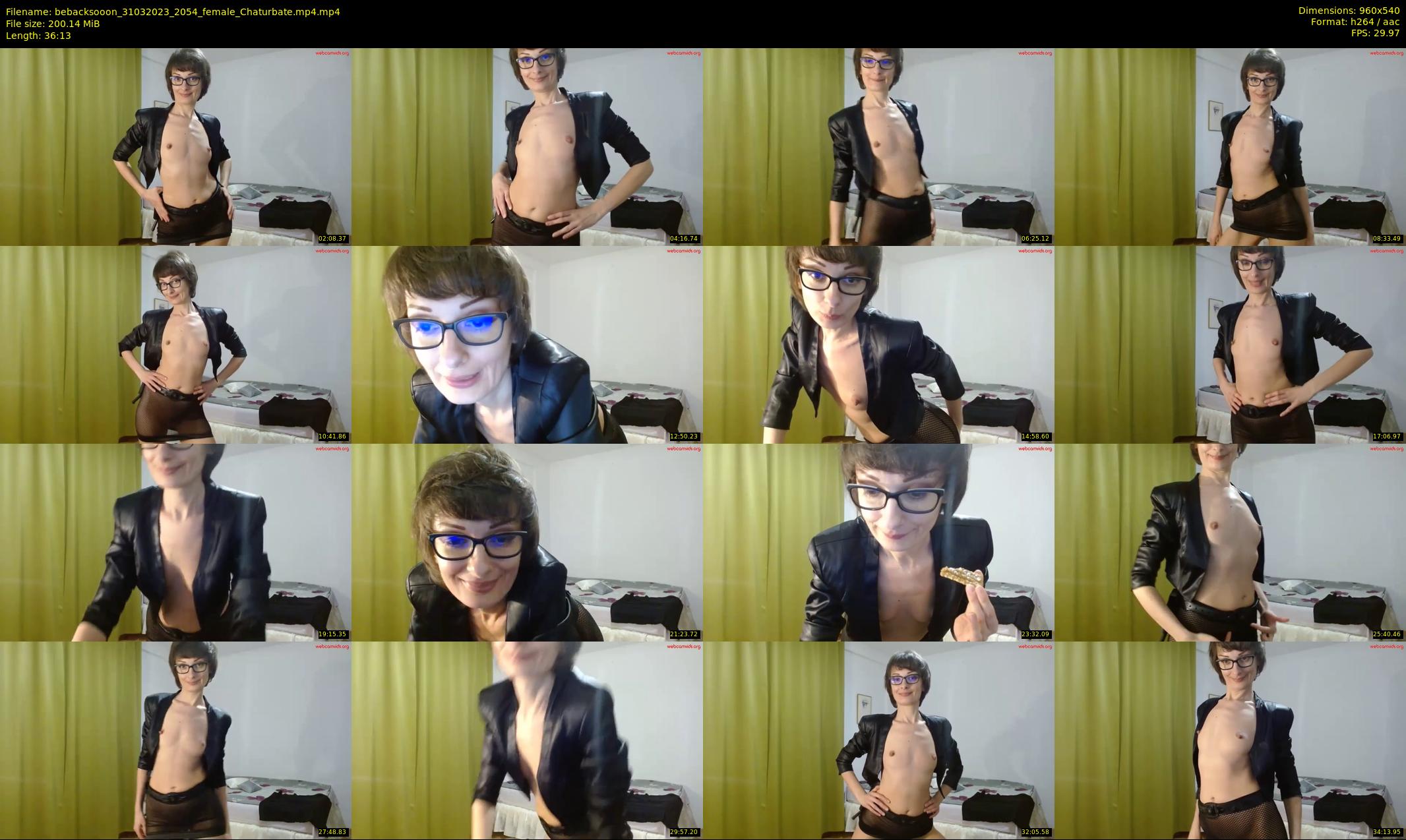 bebacksooon — 37 minute Chaturbate female cam show recording, 480p, Mar 31, 2023