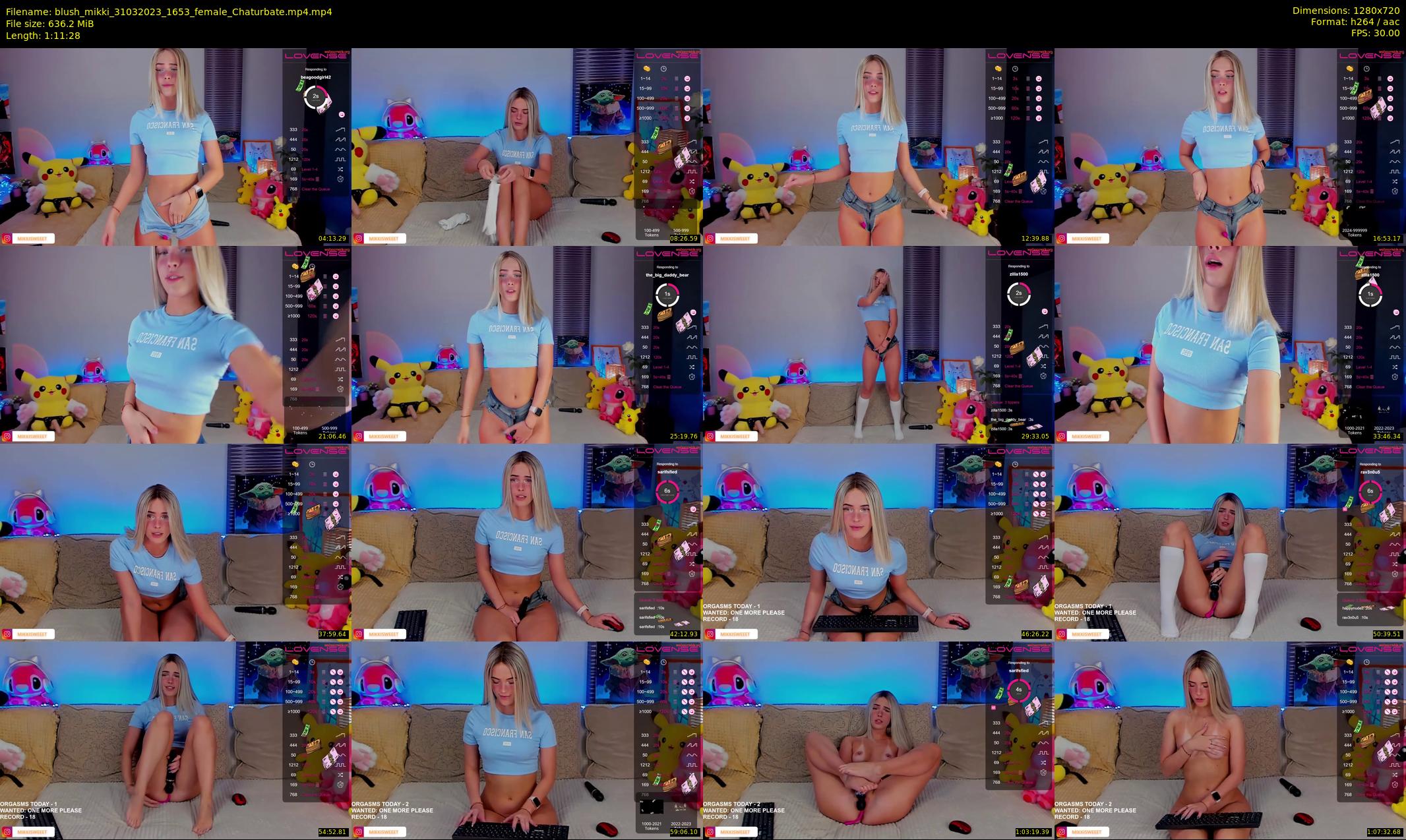 blush_mikki — 72 minute Chaturbate female cam show recording, 720p, Mar 31, 2023