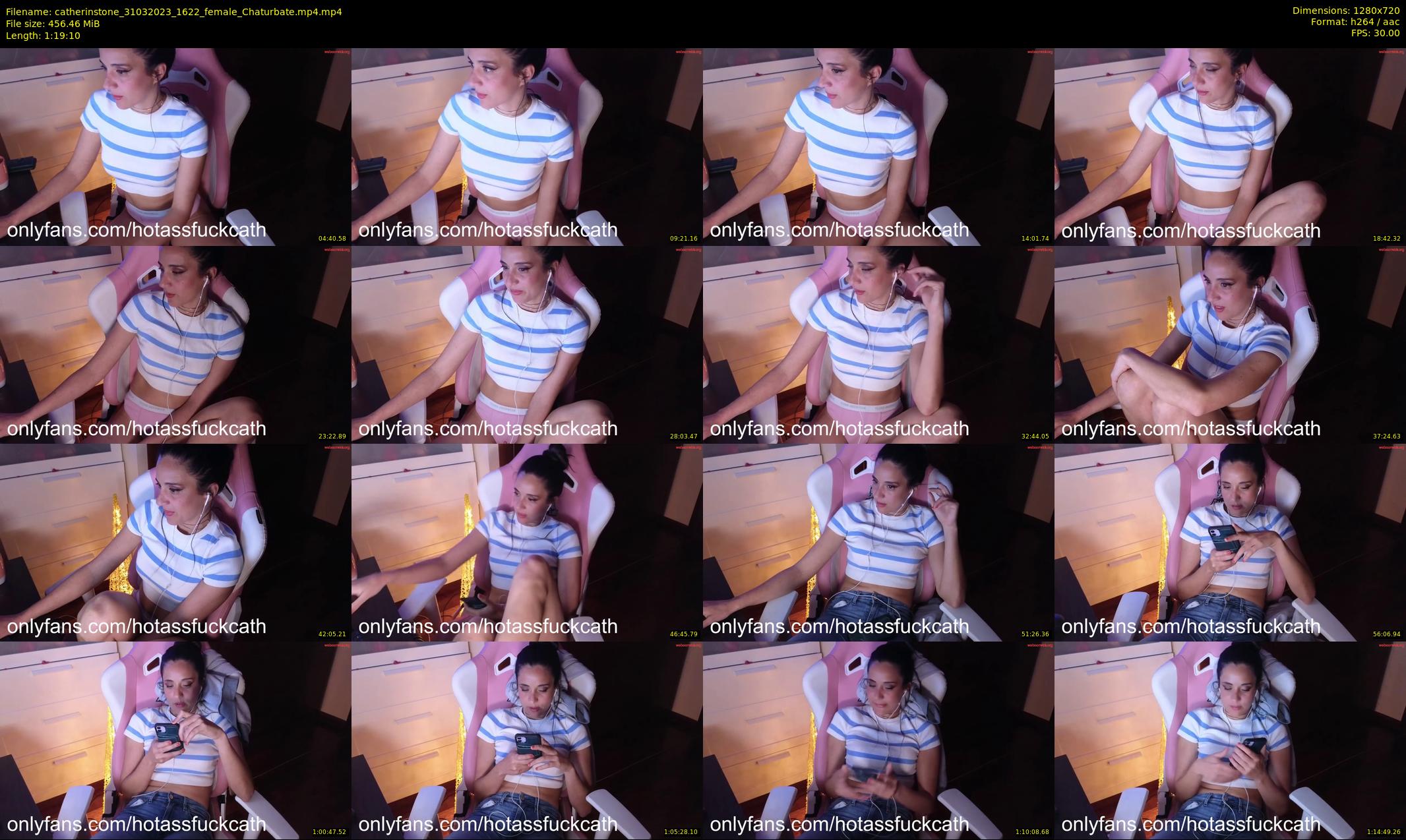 catherinstone — 80 minute Chaturbate female cam show recording, 720p, Mar 31, 2023