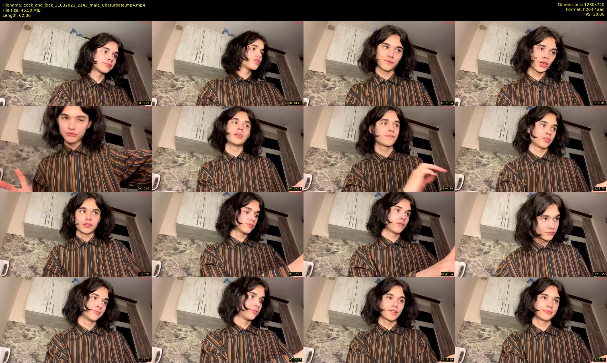 cock_and_lock — 3 minute Chaturbate male cam show recording, 720p, Mar 31, 2023