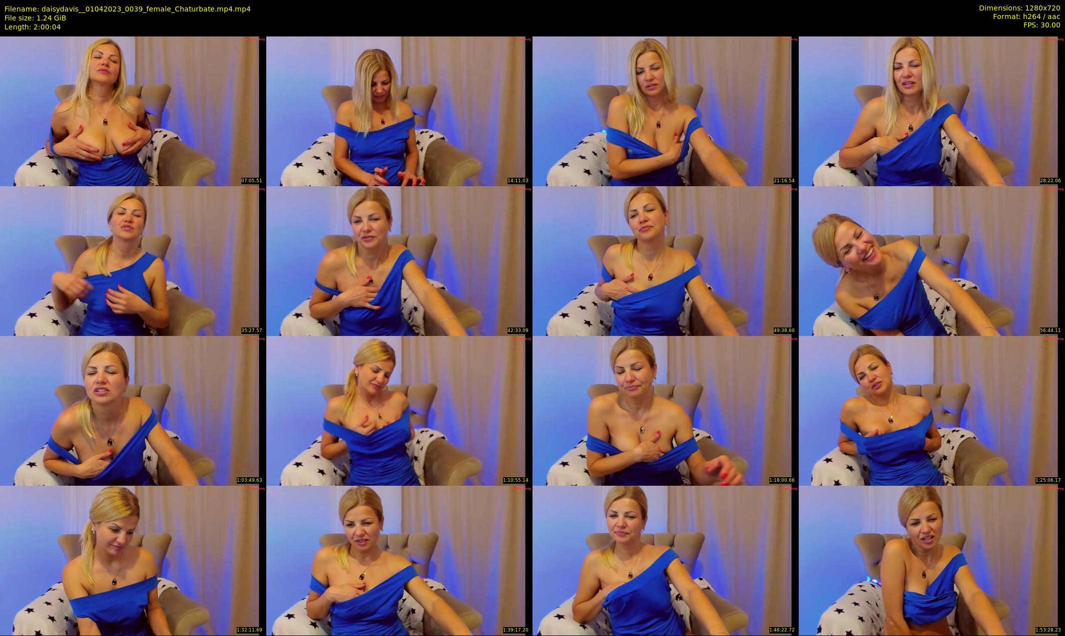 daisydavis_ — 121 minute Chaturbate female cam show recording, 720p, Apr 1, 2023