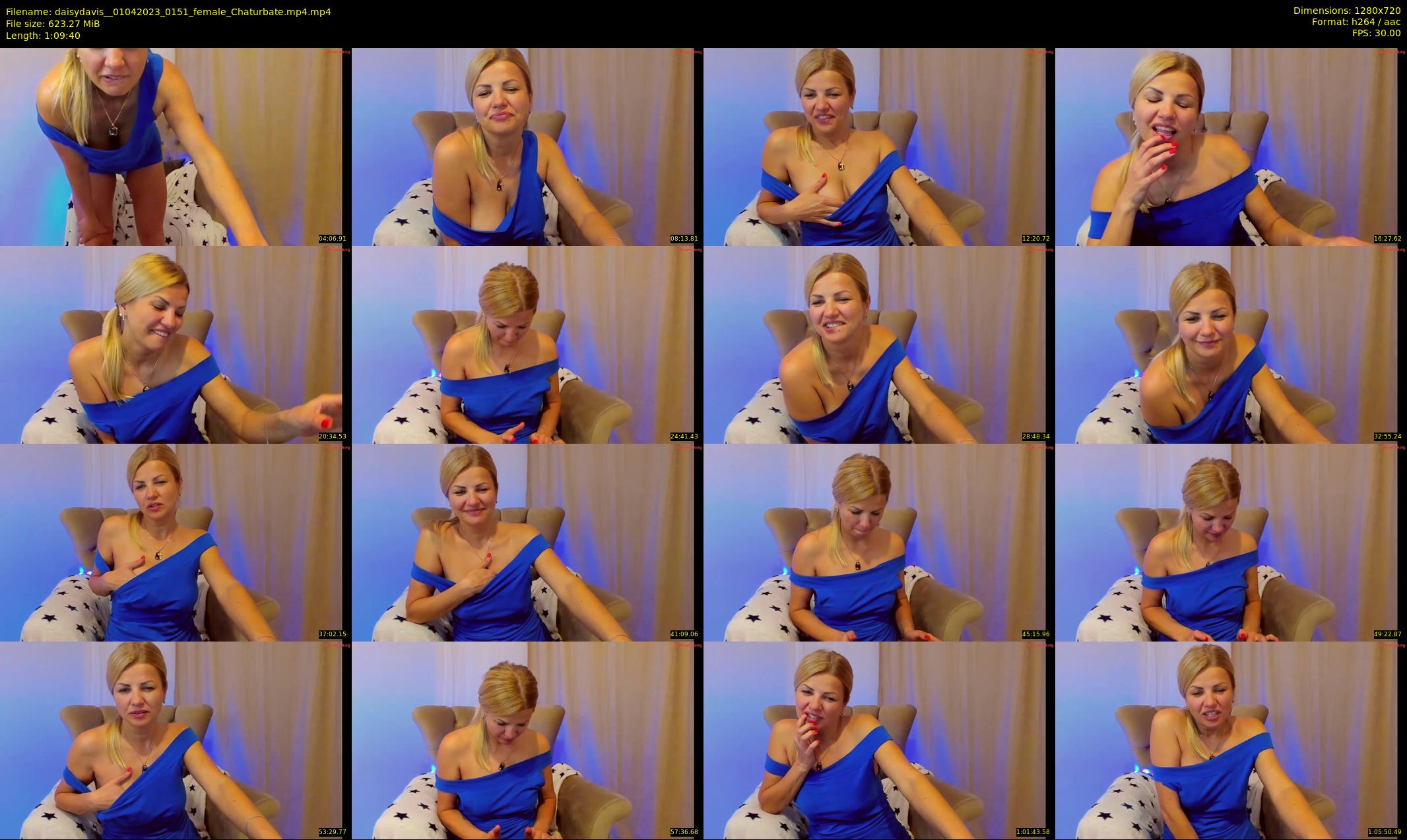 daisydavis_ — 70 minute Chaturbate female cam show recording, 720p, Apr 1, 2023