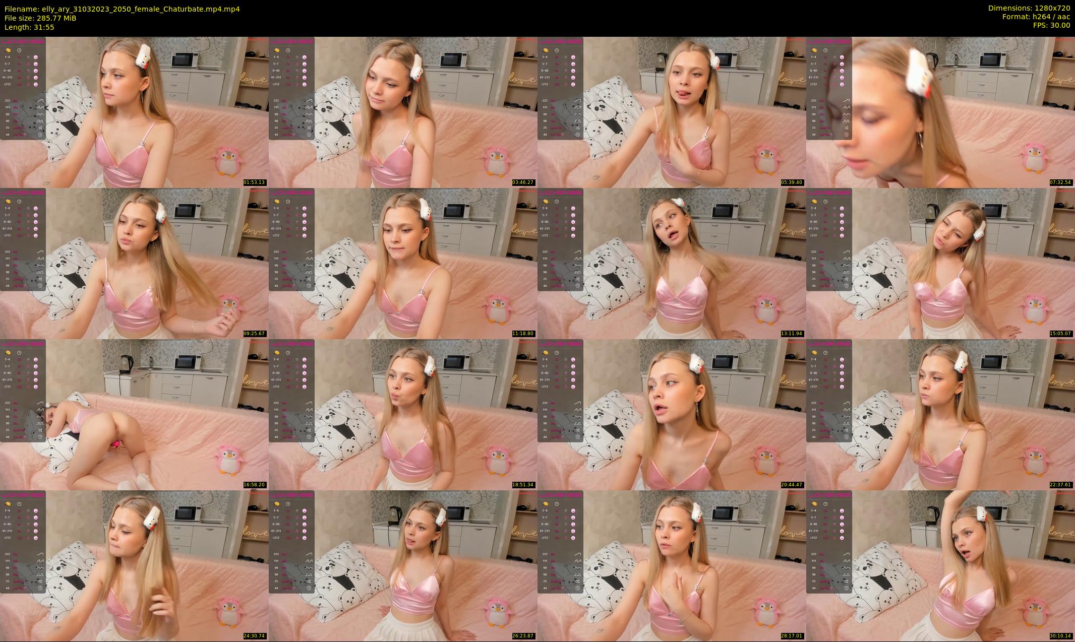 elly_ary — 32 minute Chaturbate female cam show recording, 720p, Mar 31, 2023
