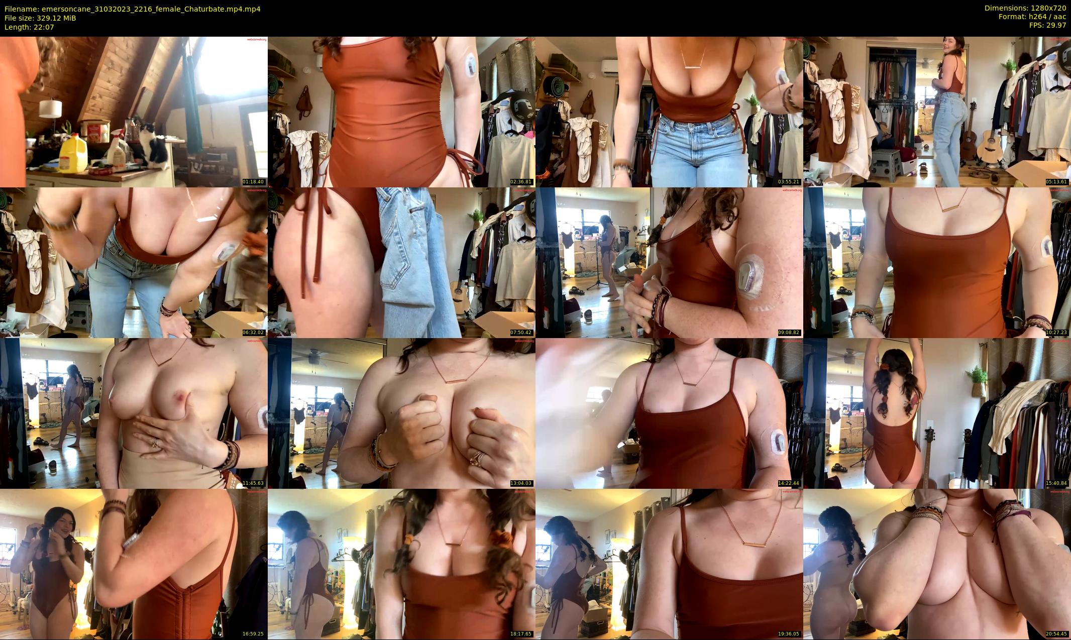 emersoncane — 23 minute Chaturbate female cam show recording, 720p, Mar 31, 2023