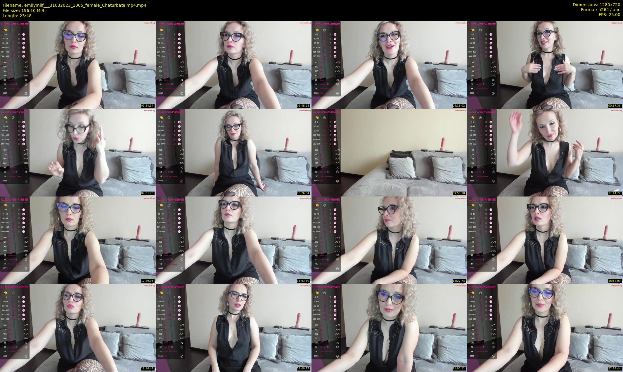 emilymilf__ — 24 minute Chaturbate female cam show recording, 720p, Mar 31, 2023