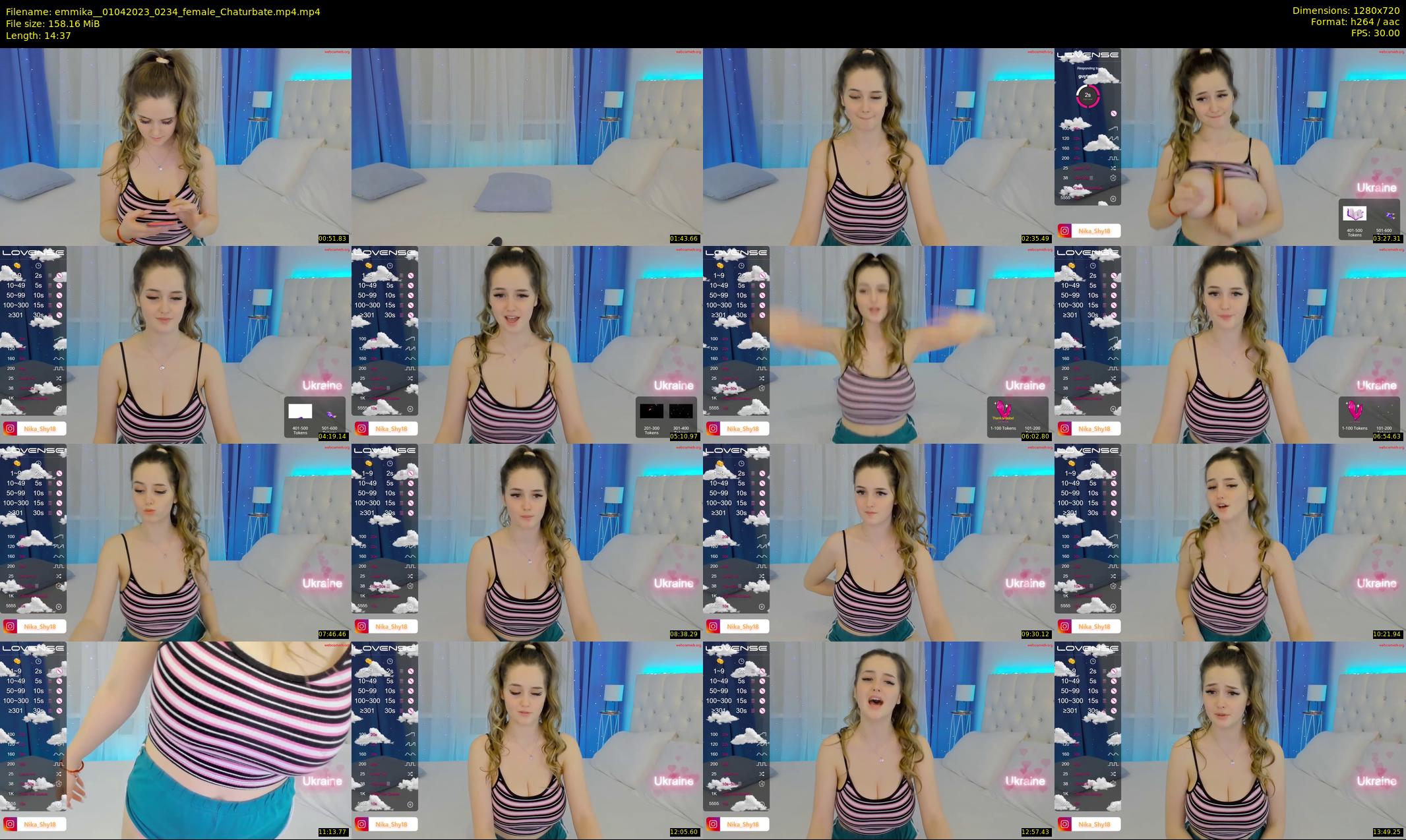 emmika_ — 15 minute Chaturbate female cam show recording, 720p, Apr 1, 2023